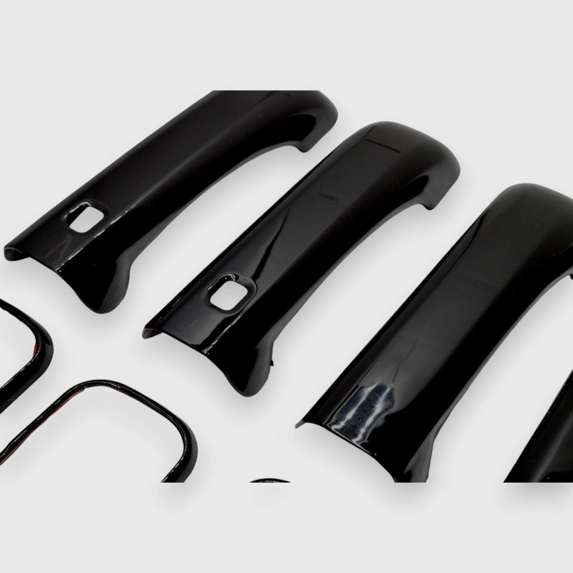 Gloss Black Chrome Delete Door Handle Cover for Cars - Compatible with Smart Key (Model DH6275BLK) | Upgrade Your Vehicle's Exterior Style & Protection