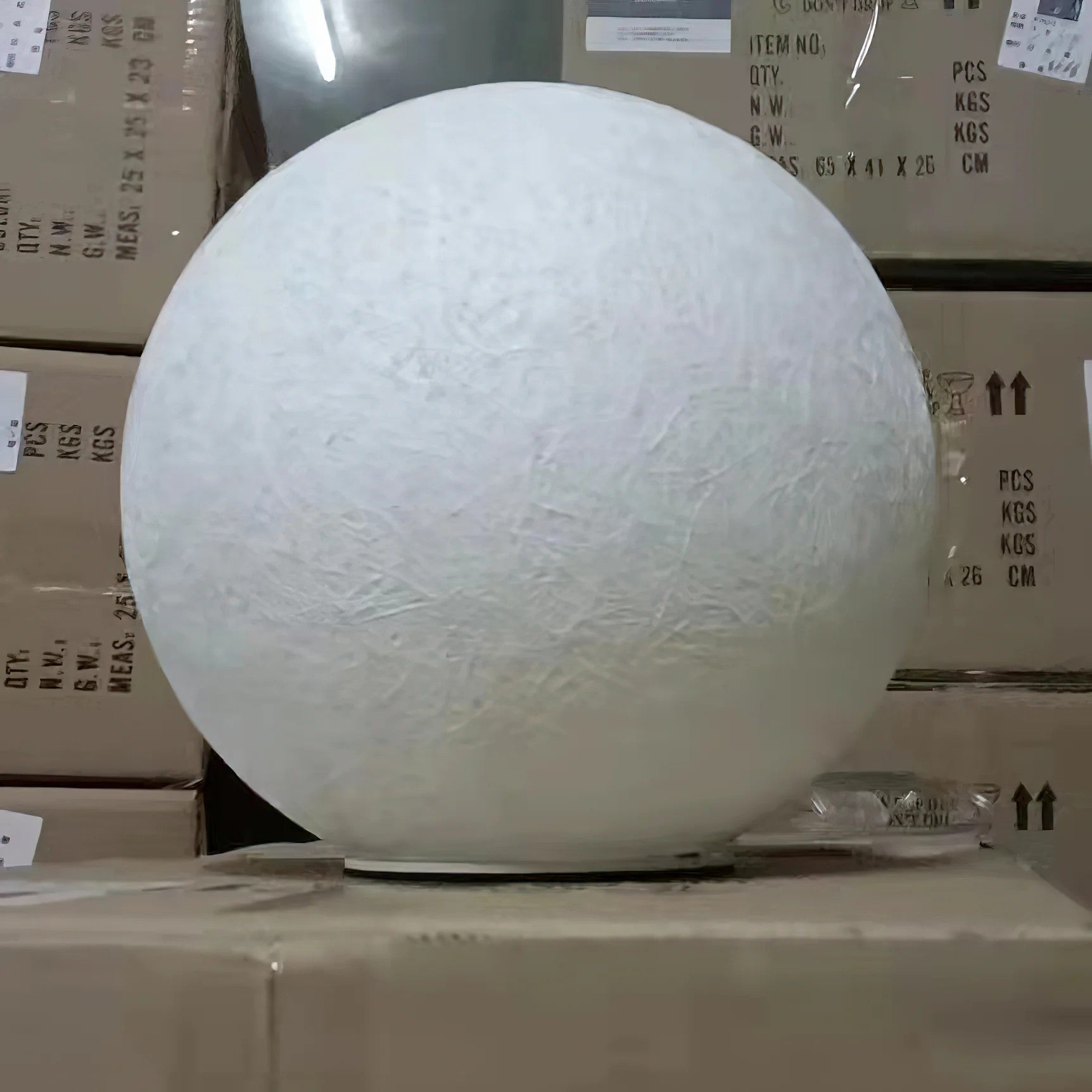 Moon Table Lamp - Modern LED Night Light for Bedroom, Nursery & Office - Soft Glow & Energy Efficient - Perfect for Reading, Relaxing & Decor