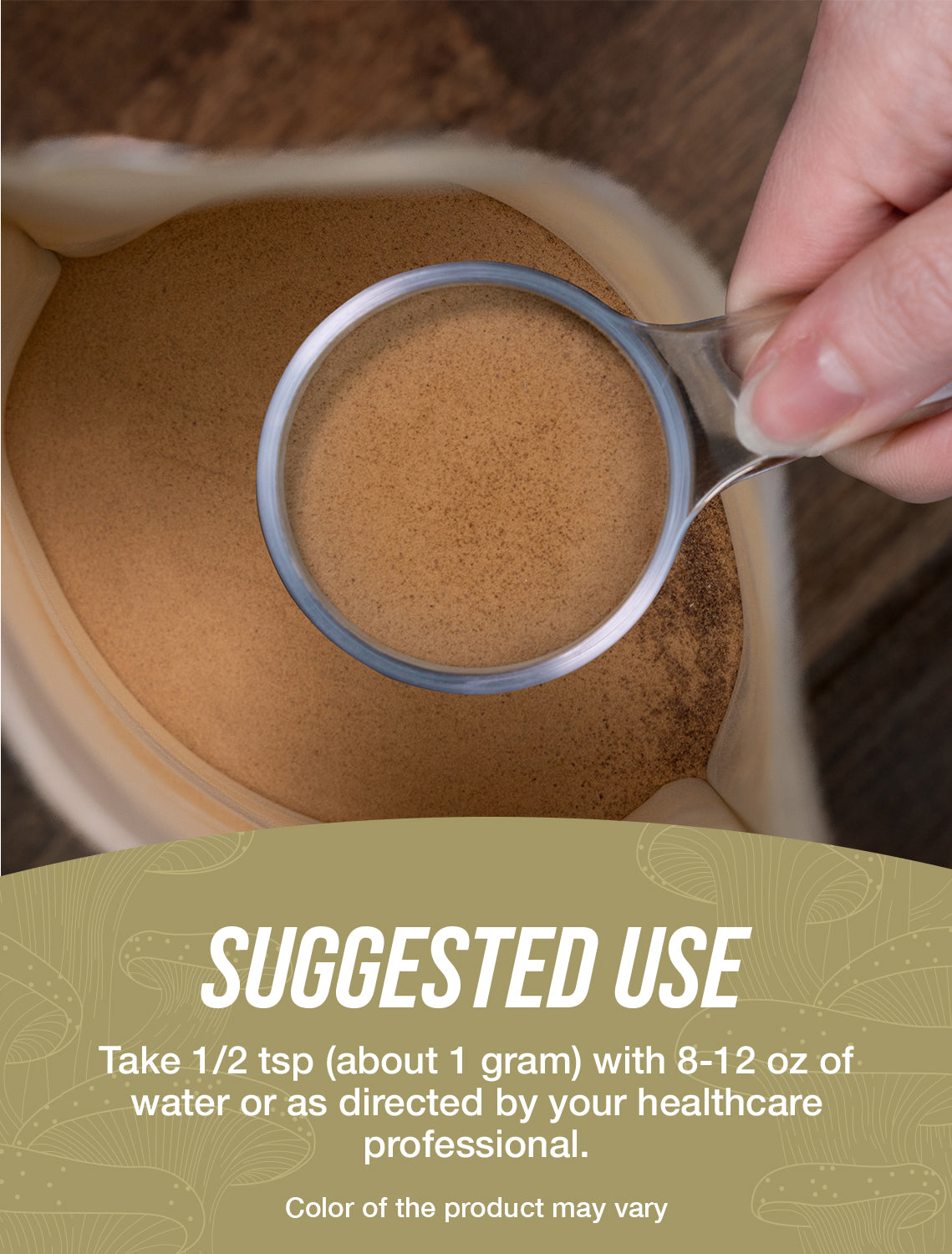 Organic Lion's Mane Mushroom Extract Powder - Premium Brain & Memory Support Supplement - Vegan, Non-GMO, Gluten-Free - Perfect for Coffee, Tea & Smoothies