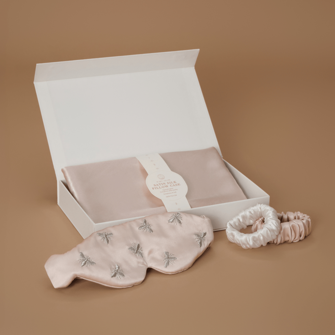Nahla Noor Gaia Sleep Gift Box - Premium Aromatherapy Sleep Aid Set with Essential Oils & Relaxing Herbs for Stress Relief & Better Sleep - Perfect for Bedtime, Meditation & Spa Nights