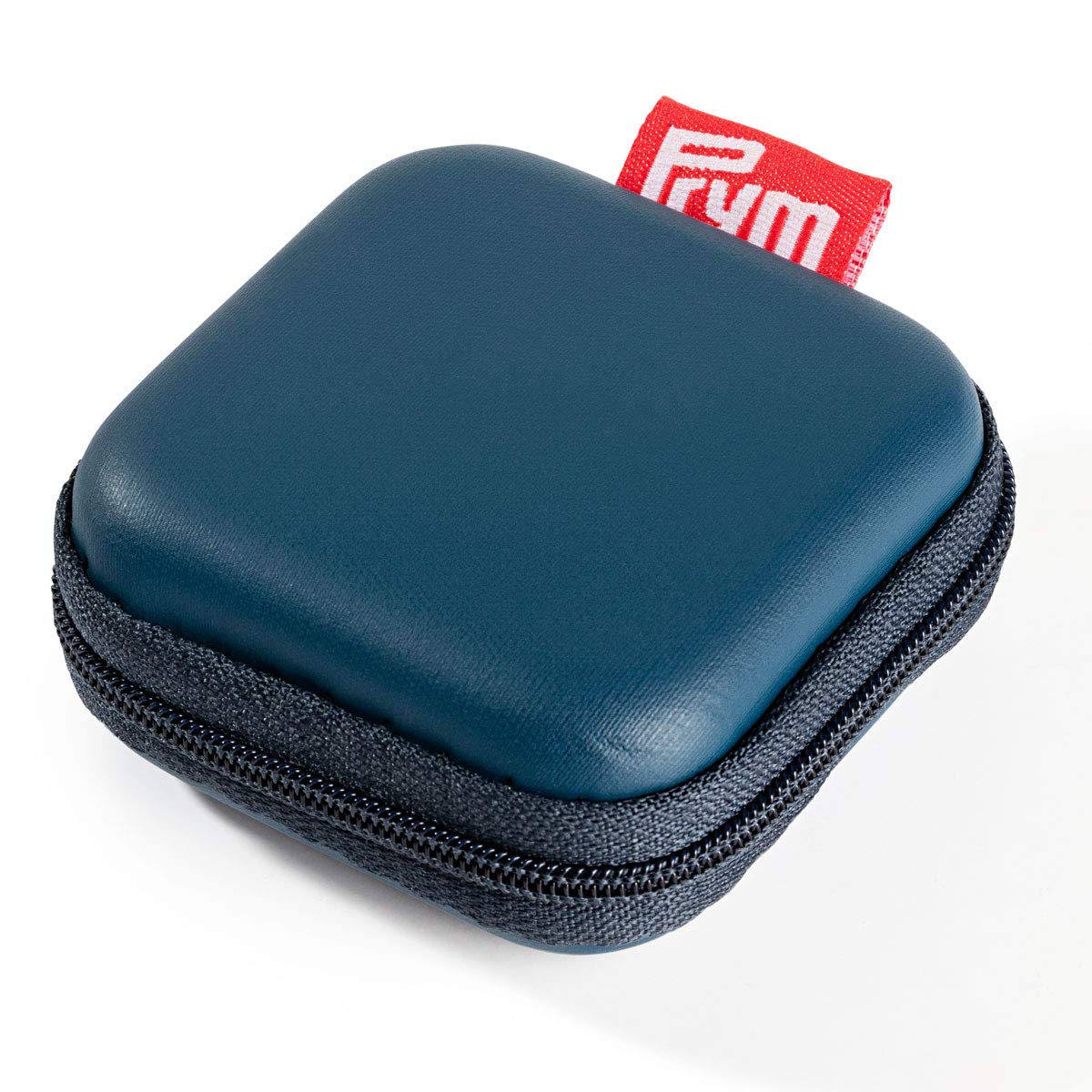 Prym Travel Box Sewing Kit - Portable Sewing Supplies Set with Needles, Threads & Accessories in Navy Blue & Multicolor - Perfect for Travel, Emergency Repairs & DIY Craft Projects
