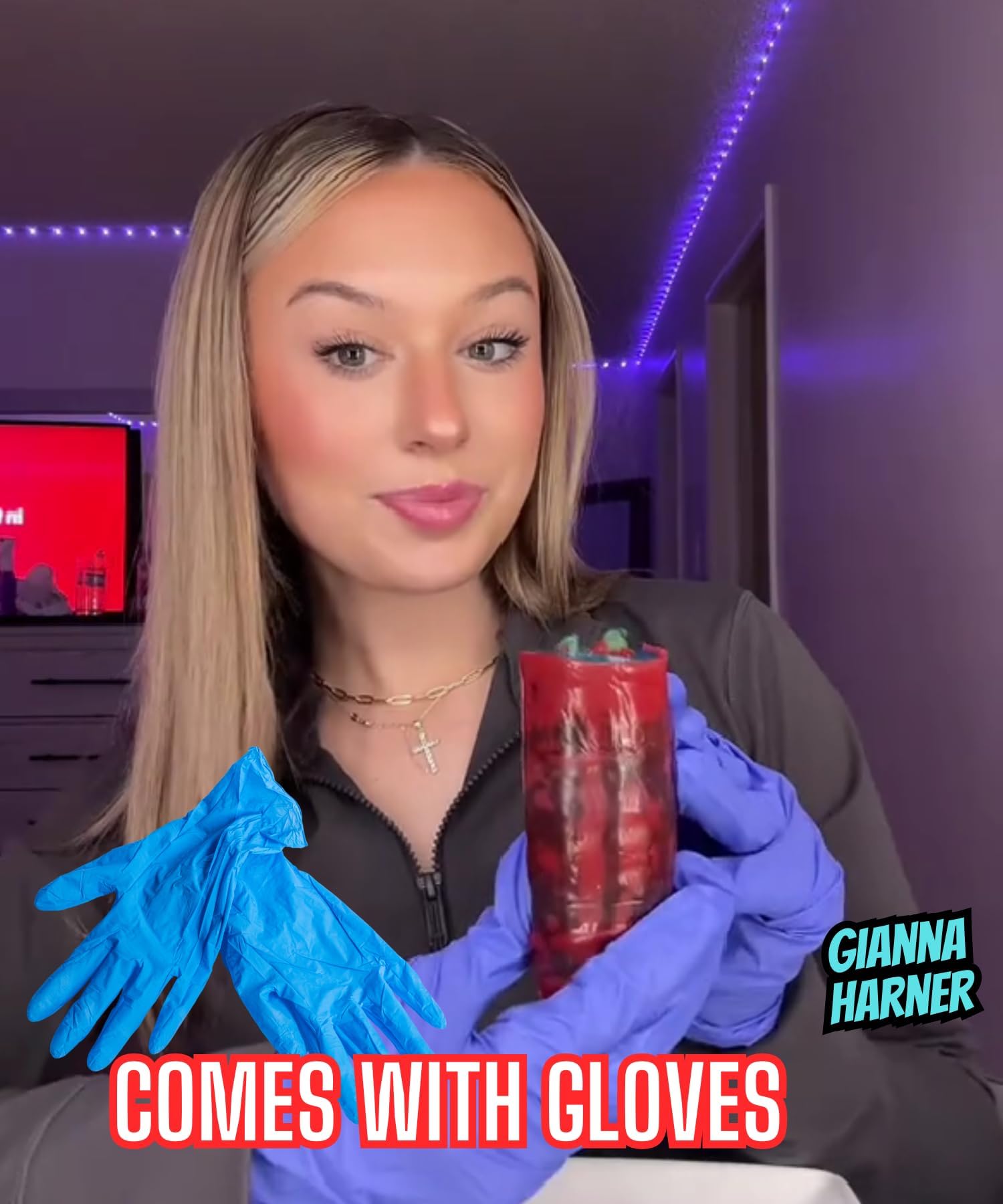 Blue Raspberry Chamoy Pickle Kit for 2 - Includes Freeze Dried Candy, Takis, Swinkles (17 pcs), Fruit Roll-Ups & Mexican Candy Lucas Gusano - Perfect for Parties, Movie Nights & Mexican Snack Lovers - by Food Crush