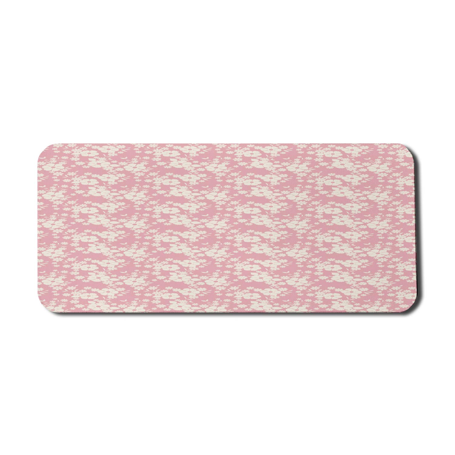 Ambesonne Floral Computer Mouse Pad - Large 35