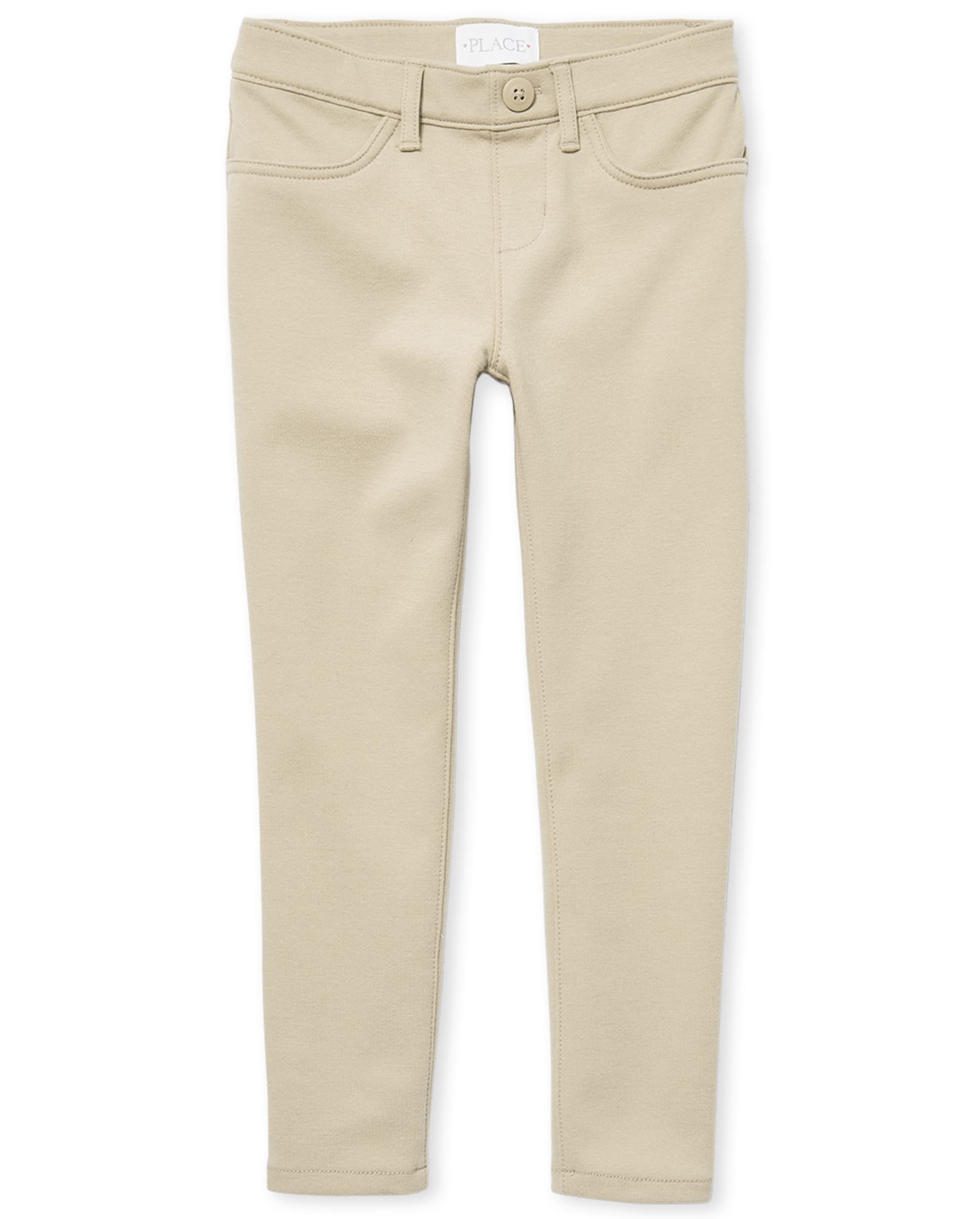 Girls' Ponte Knit Jeggings - Comfy Playtime & School Wear