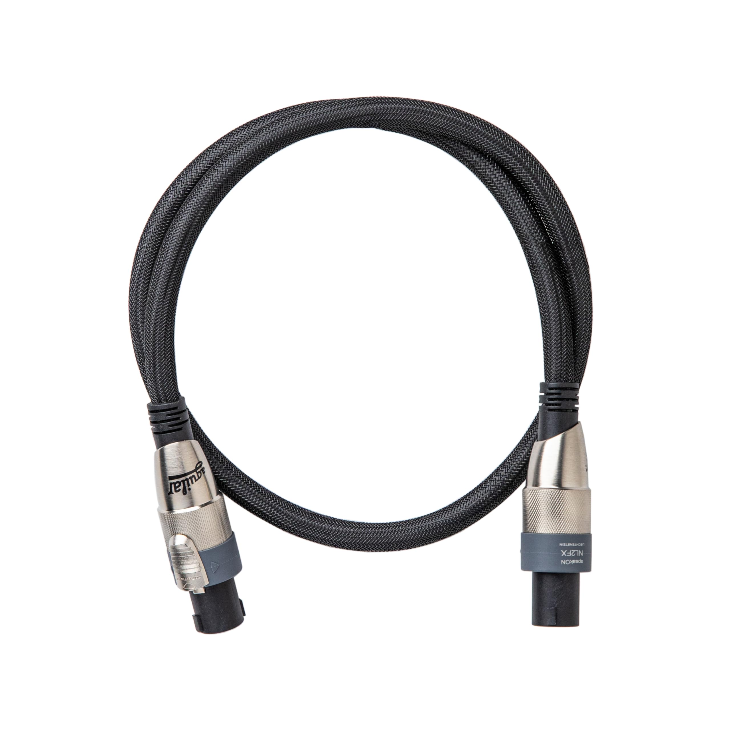 Aguilar 3' Professional Speaker Cable with Speakon to Speakon Connectors - Perfect for Live Performances, Studio Recording & PA Systems