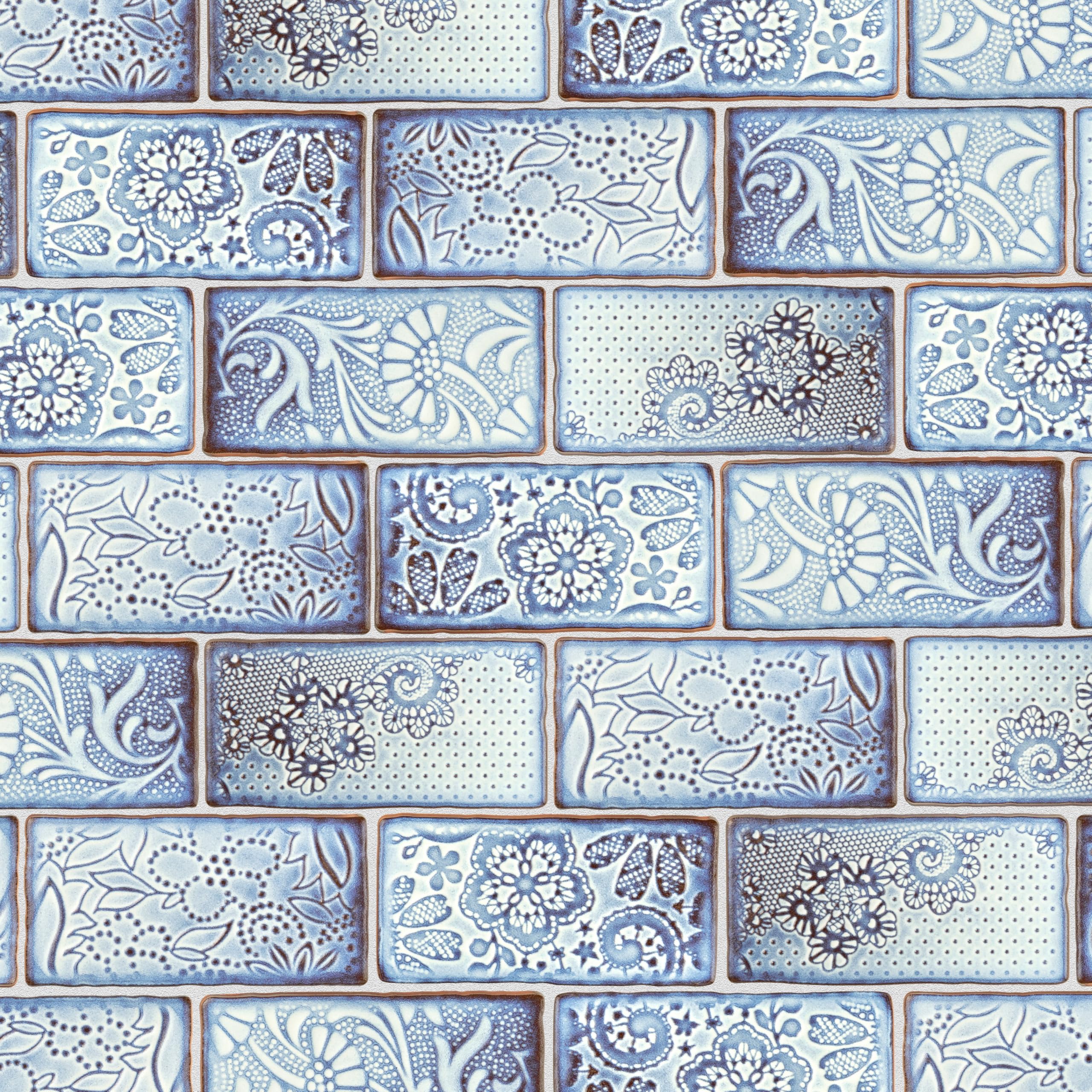 Merola Tile Antic Feelings Via Lactea 3x6 Inch Ceramic Wall Tile - Perfect for Bathroom Backsplash, Kitchen Accent Wall & Shower Renovation