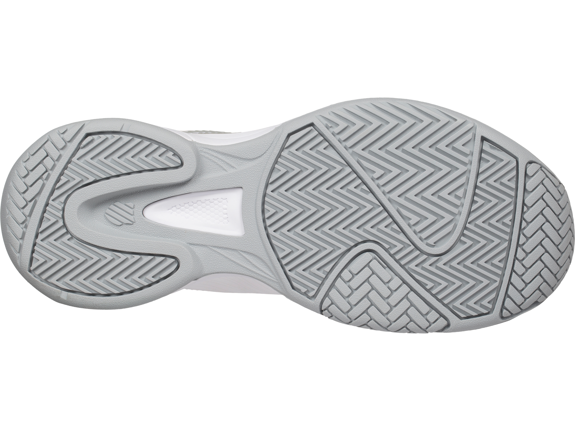 95443 150M Court Express Tennis Shoes - White/Highrise/Silver for Women | Lightweight & Durable for Competitive Play & Casual Wear