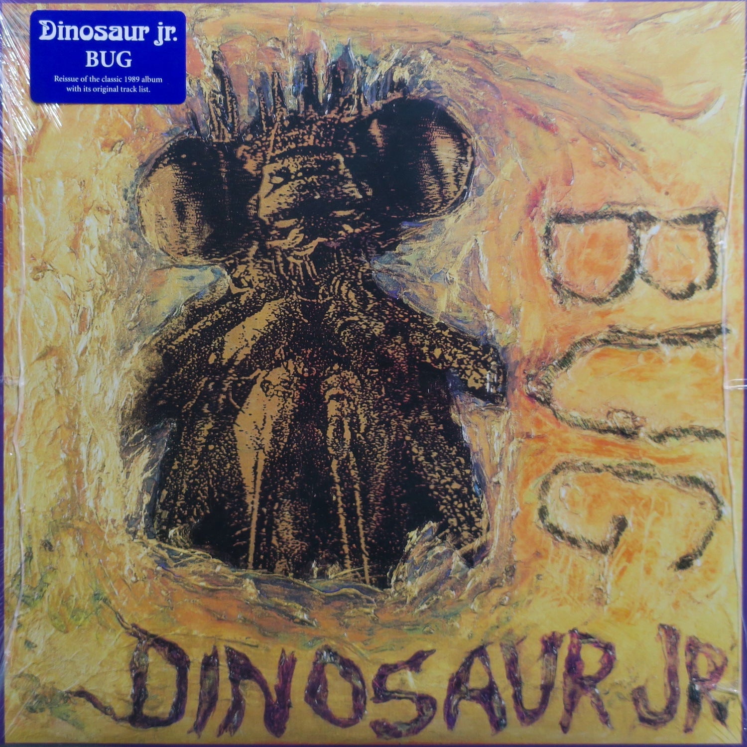 DINOSAUR JR 'Bug' Vinyl LP Record - Limited Edition Alternative Rock Music Album for Collectors & Music Lovers - Perfect for Home Listening & Vinyl Collections