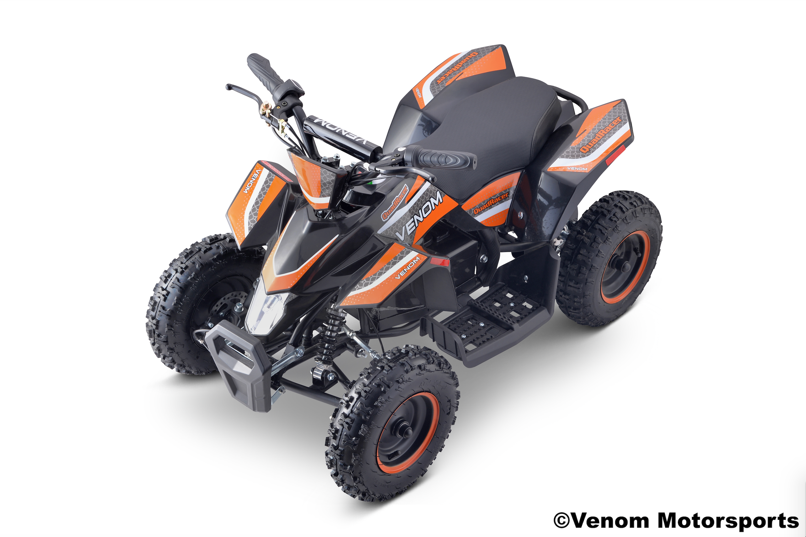 Venom Quad Racer Electric Mini ATV - 1000W 36V Power for Kids & Adults | Off-Road Adventure, Backyard Fun & Trail Riding