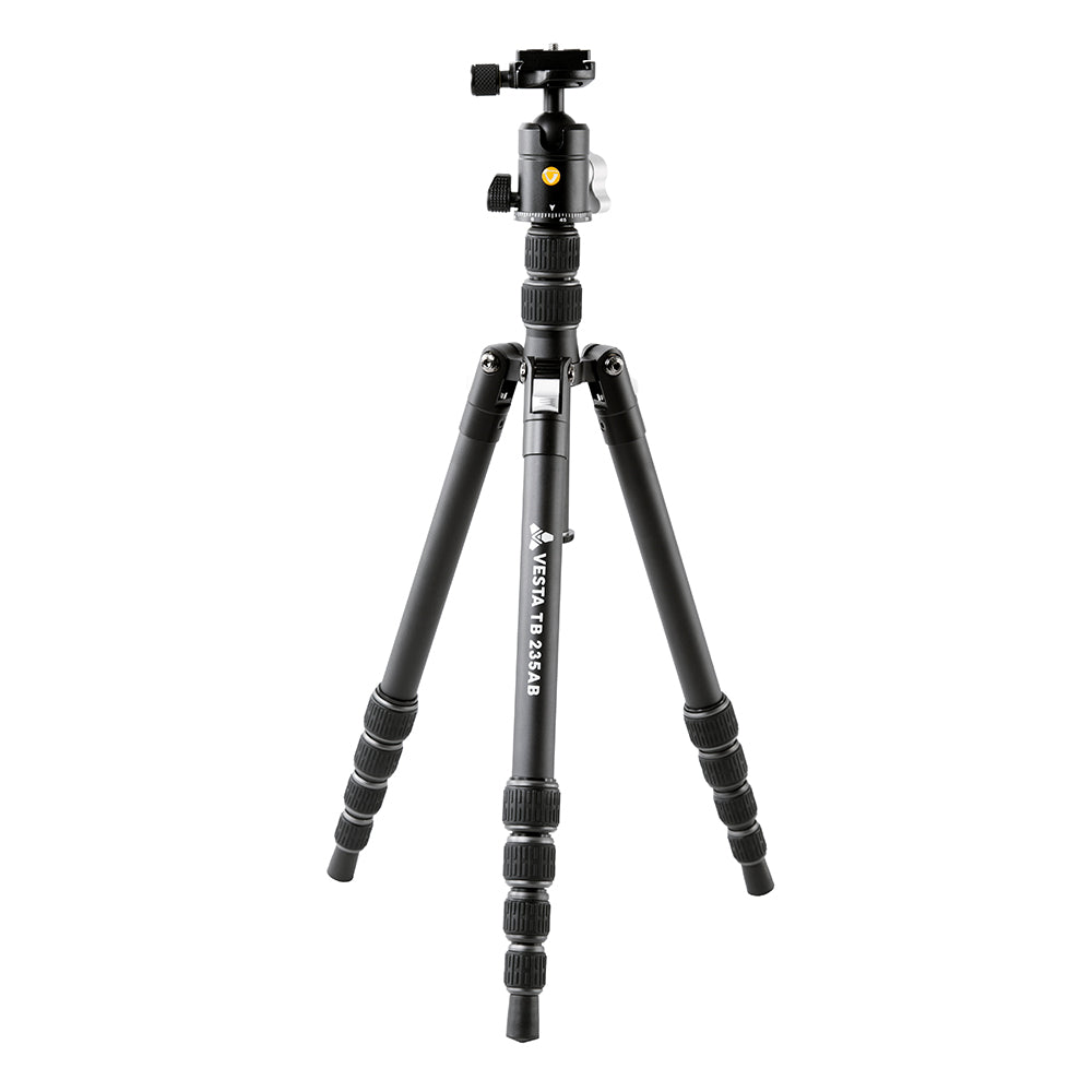 Vesta TB 235AB Professional Aluminum Camera Tripod with T51 Ball Head - Perfect for Travel, Photography & Videography