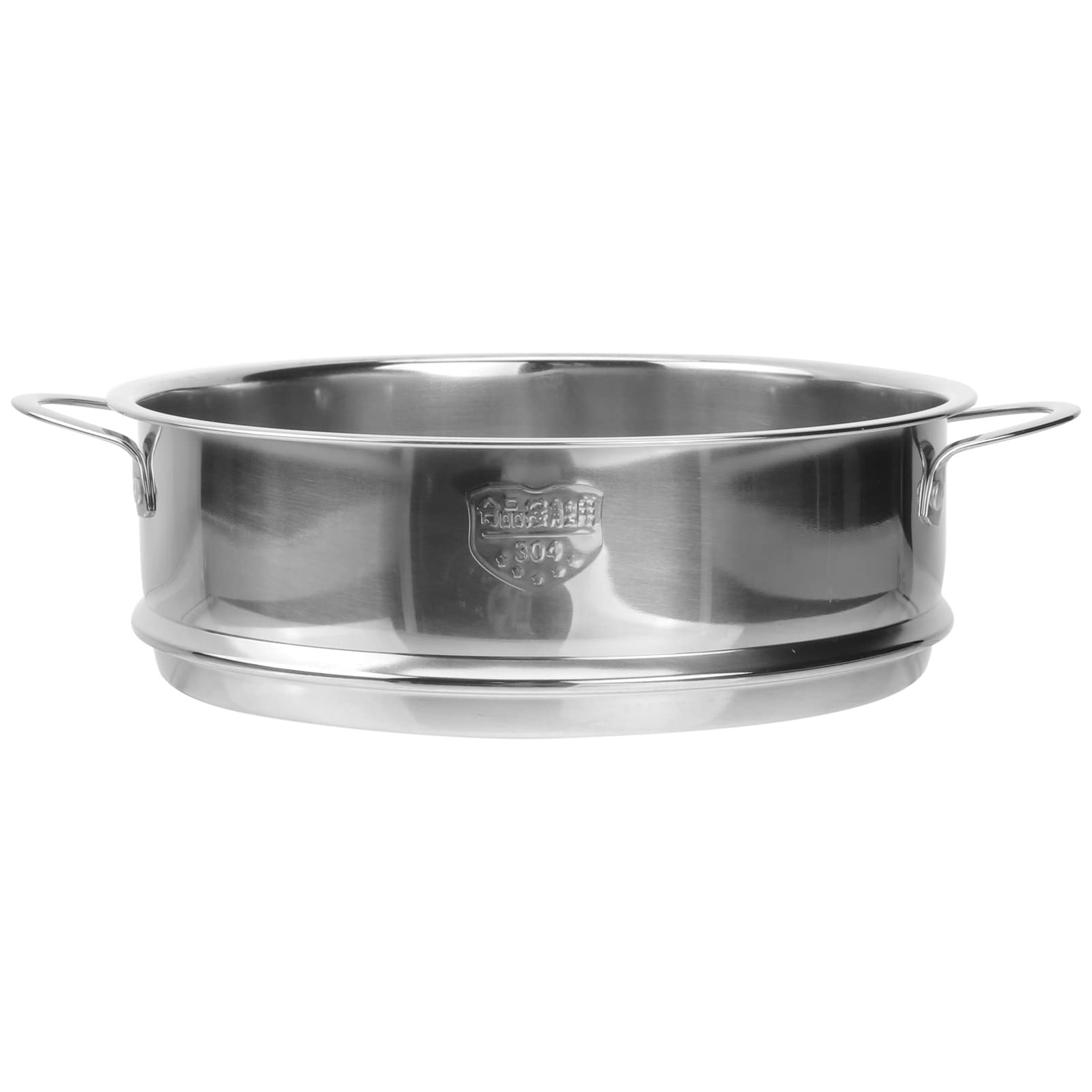 UPKOCH 16cm Stainless Steel Steamer Basket with Double Handle - Perfect for Dim Sum, Buns, Vegetables, Meat Dumplings, Fish & Chicken - Ideal for Asian Cooking, Healthy Meal Prep & Kitchen Essentials