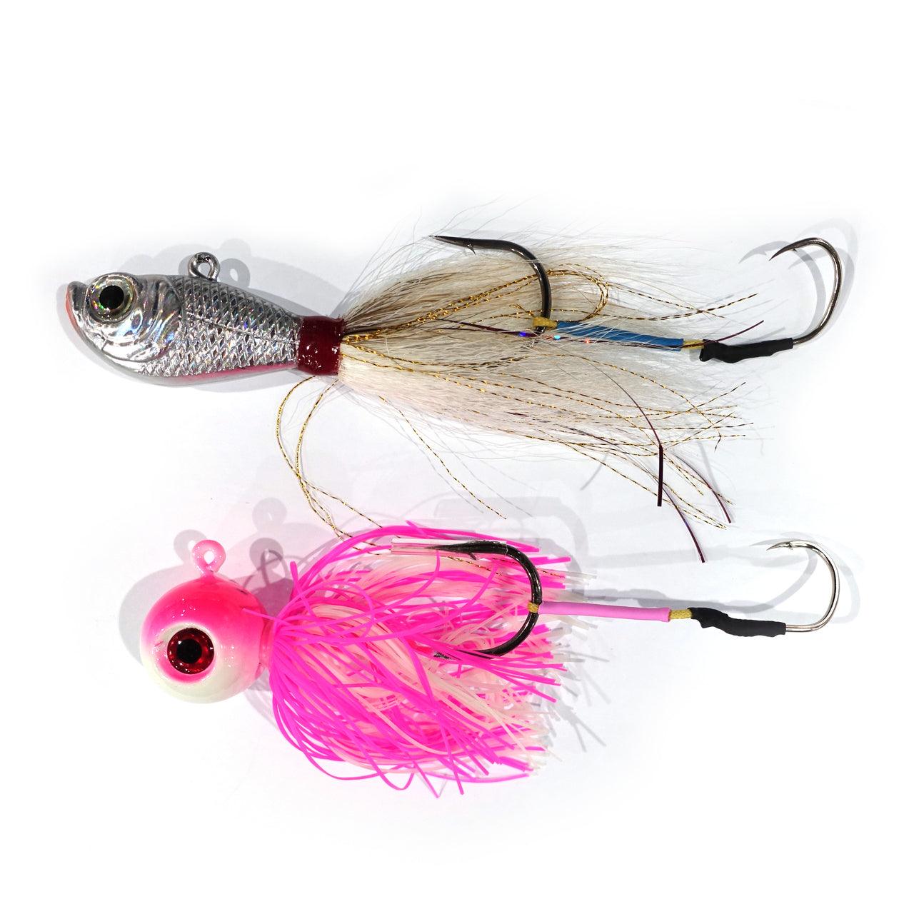 Jigging World Tubed Trailer Hooks - Premium Fishing Hooks for Bass, Walleye & Saltwater - Ideal for Soft Plastic Baits & Jigging Techniques
