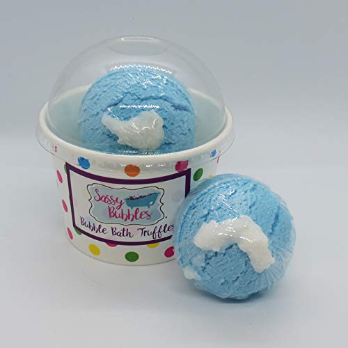 Sassy Bubbles Ocean Waves Bubble Bath Truffles - 3 Pack Luxury Bath Bombs for Relaxation & Stress Relief | Perfect for Spa Nights, Self-Care Gifts & Aromatherapy
