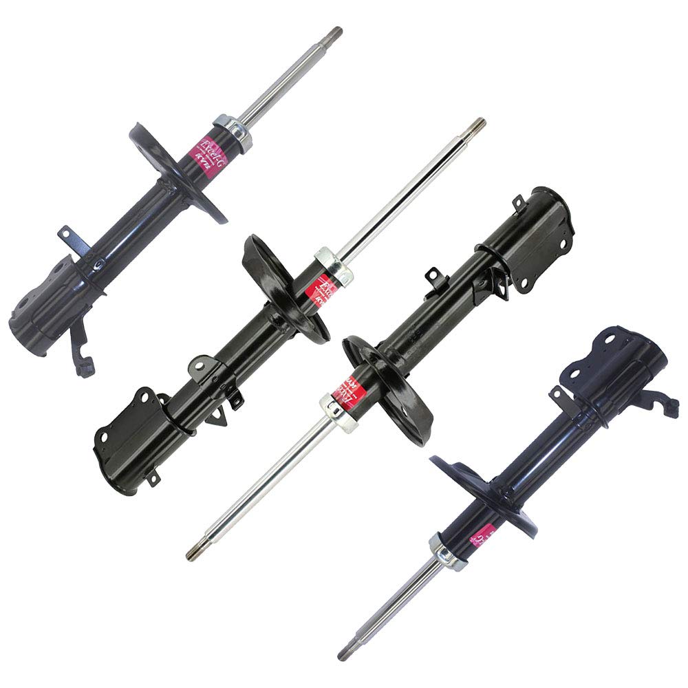 Toyota Corolla Chevy Geo Prizm Front & Rear Excel-G Shocks Struts - 77-62140AQ | Premium Suspension Parts for Smooth Ride | Ideal for City Driving & Road Trips