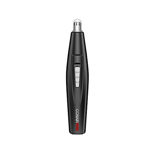 ConairMAN Ear and Nose Hair Trimmer for Men - Rechargeable Grooming Kit with Precision Blades - Perfect for Eyebrows, Beards & Body Hair - At Home or Travel Personal Care Essential