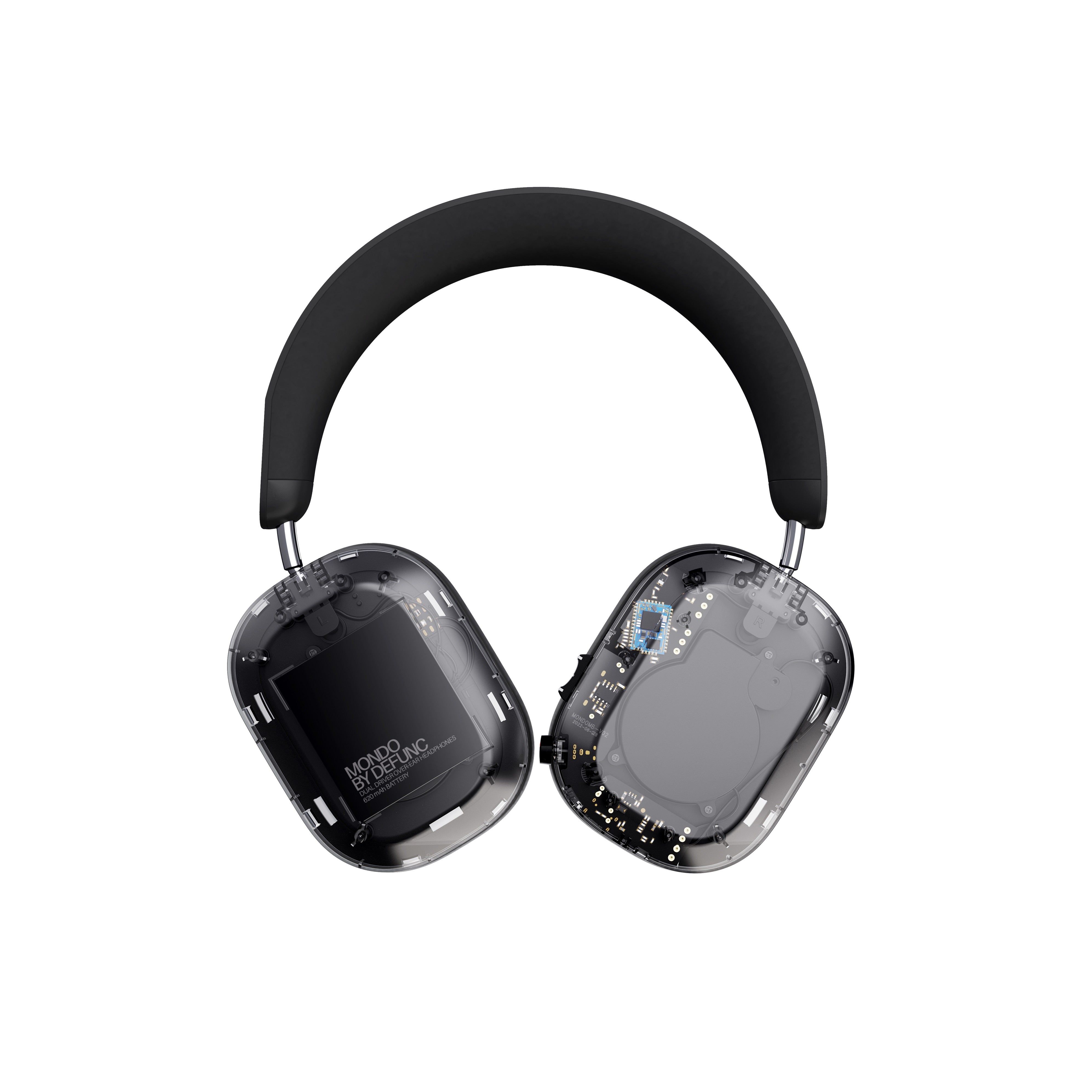 DEFUNC Mondo Over-Ear Headphones with Hi-Fi Sound, Noise Isolation & Comfortable Ear Cushions - Perfect for Music Lovers, Gamers & Travelers