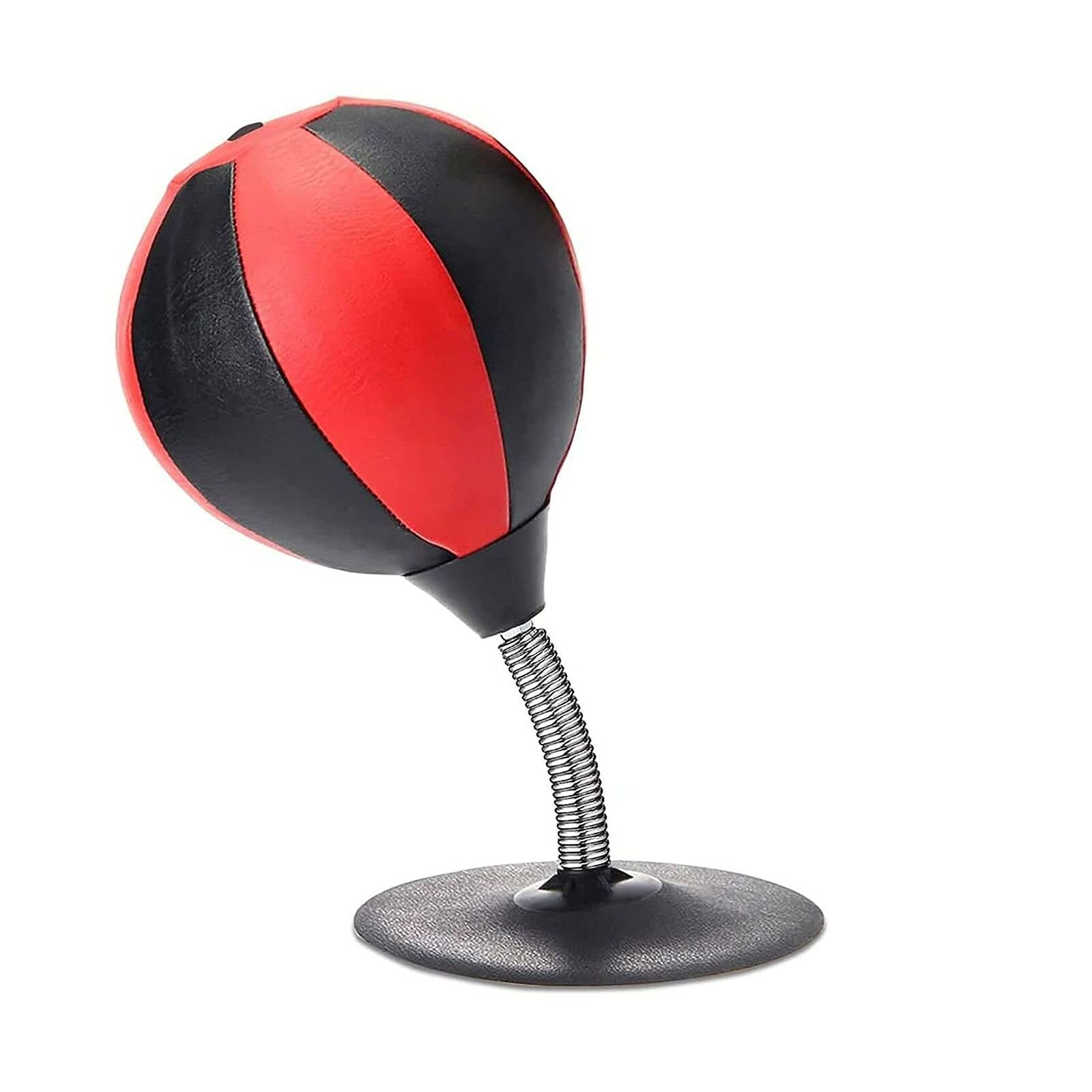 Stress Relief Desktop Punching Bag with Strong Suction Cup - Mini Boxing Punching Ball for Office, Home & Gym - Perfect for Anger Management & Workout Stress Buster