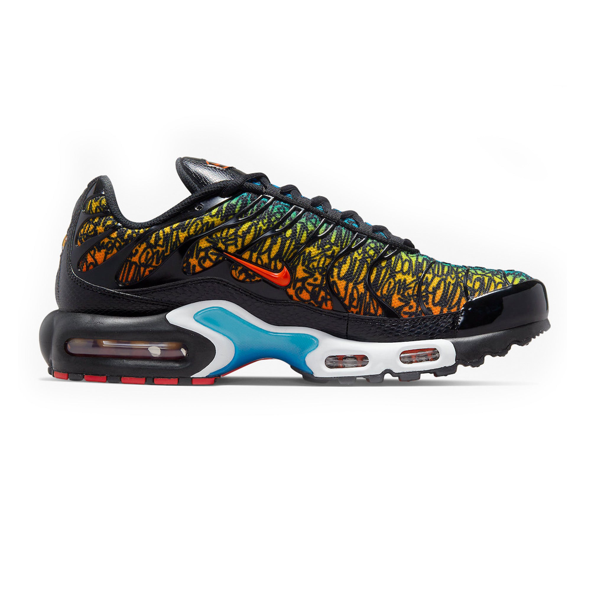 Nike Air Max Plus 'Brixton Graffiti' Running Shoes (2022) - Men's Athletic Sneakers for Jogging, Gym Workouts & Street Style Fashion