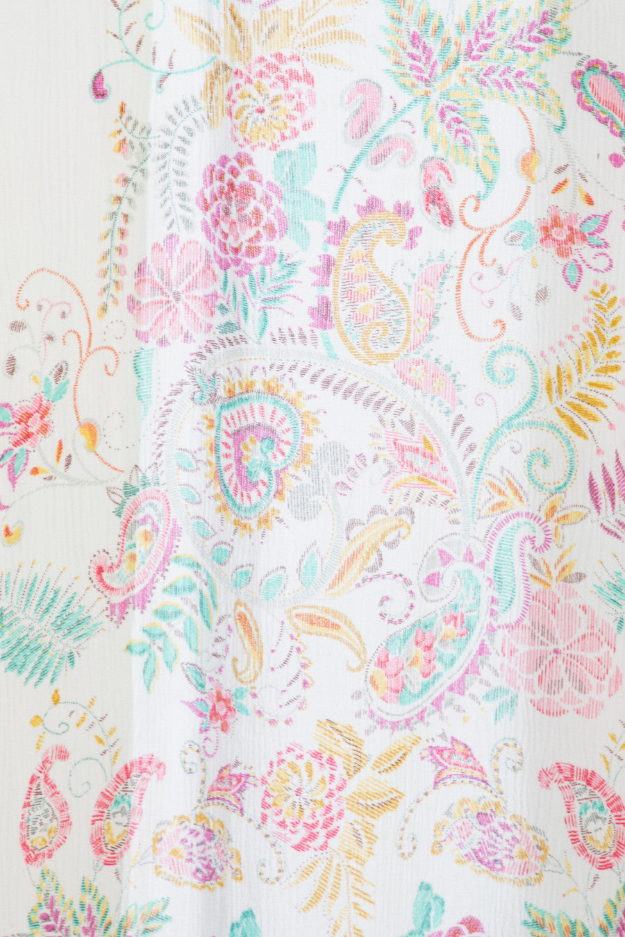 Elegant Flowy Paisley Print Kimono - Long Boho Cover Up for Women | Perfect for Beach, Pool, or Summer Festivals
