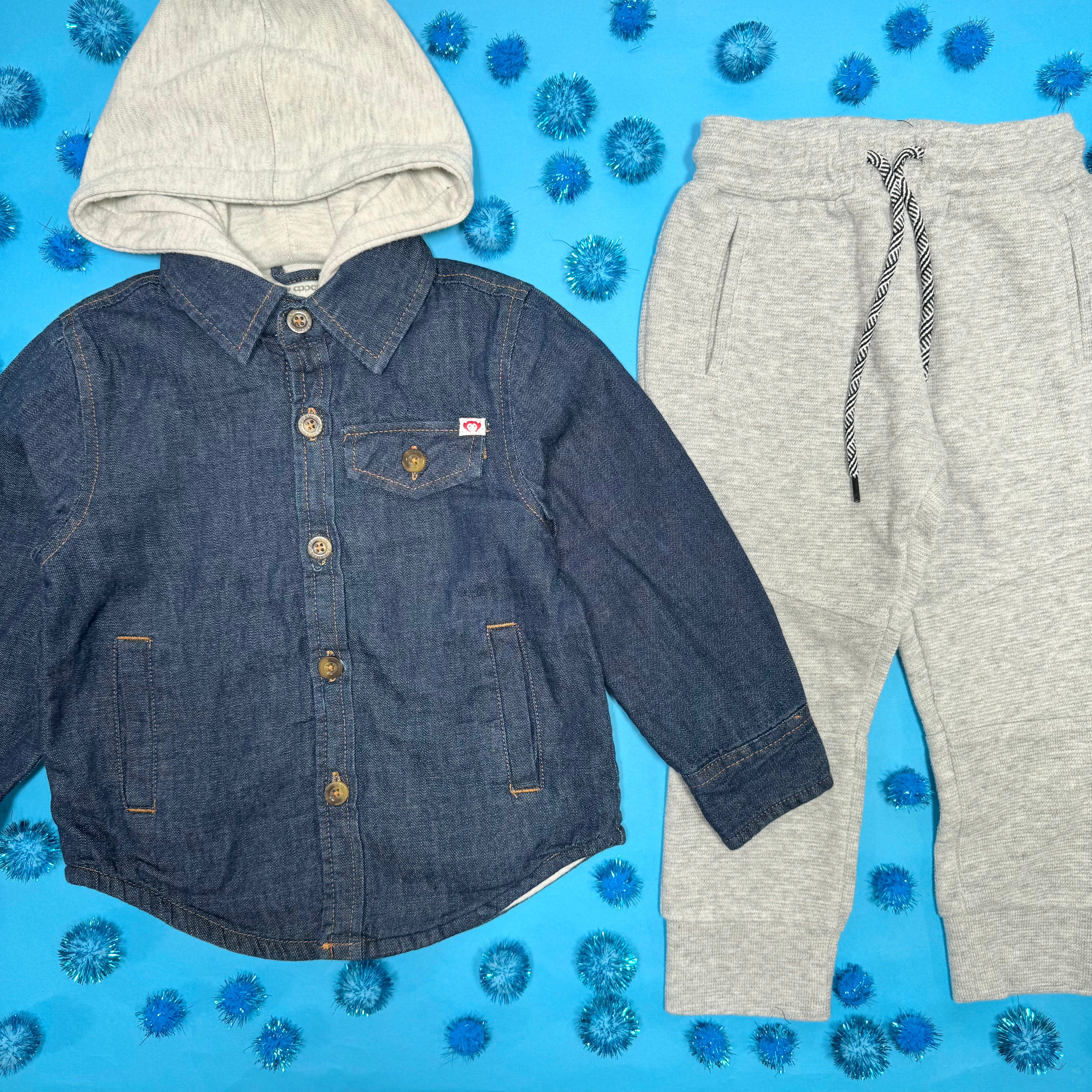 Glen Denim Jacket with Hood - Stylish & Comfortable Men's Outerwear for Casual Wear, Street Fashion & Outdoor Activities