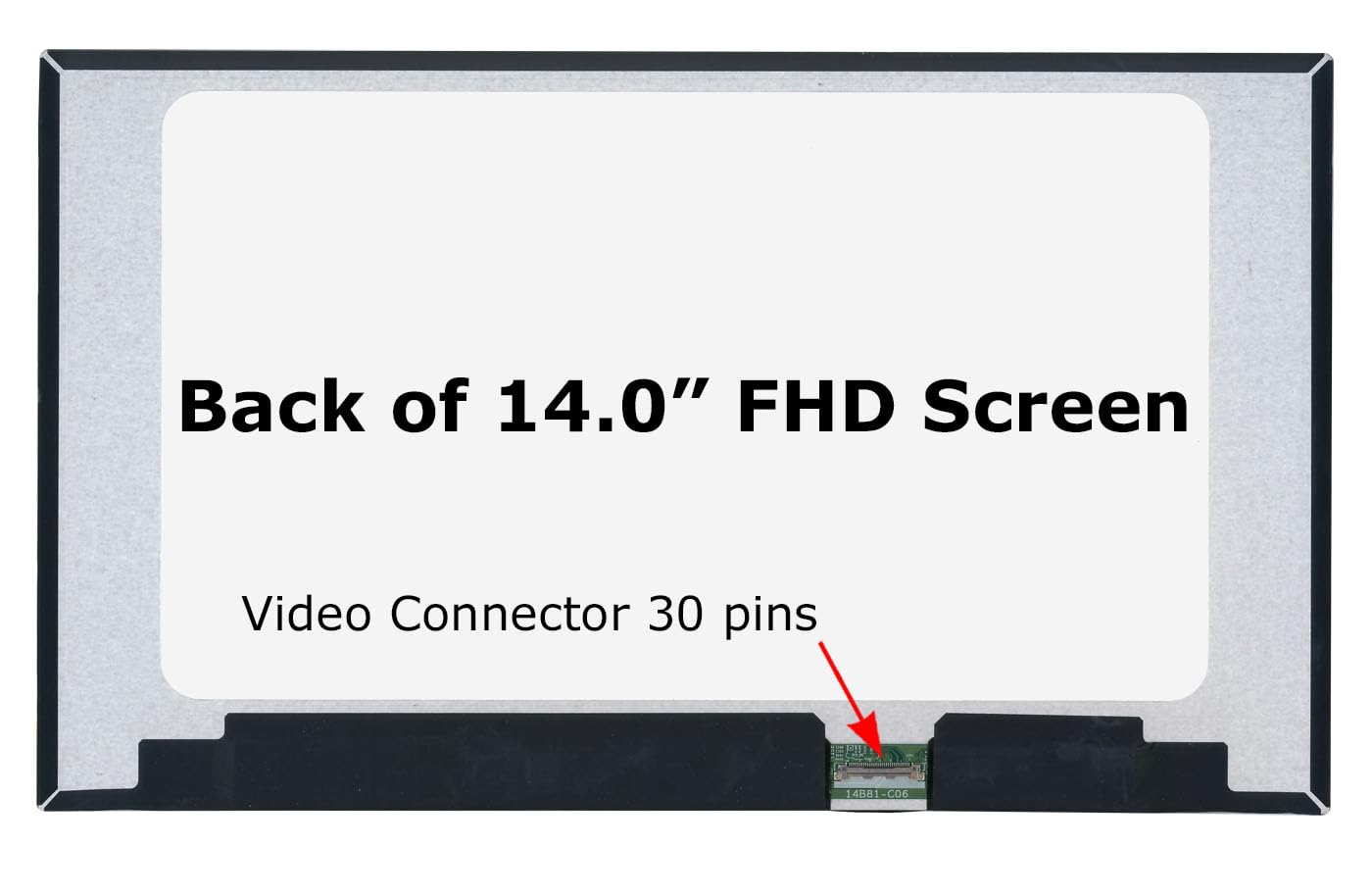 SCREENARAMA AUO B140HAN06.3 Replacement Screen - 30pin FHD 1920x1080 IPS LCD LED Display with Tools & Tape | Compatible with Laptops, Notebooks & DIY Repair Projects