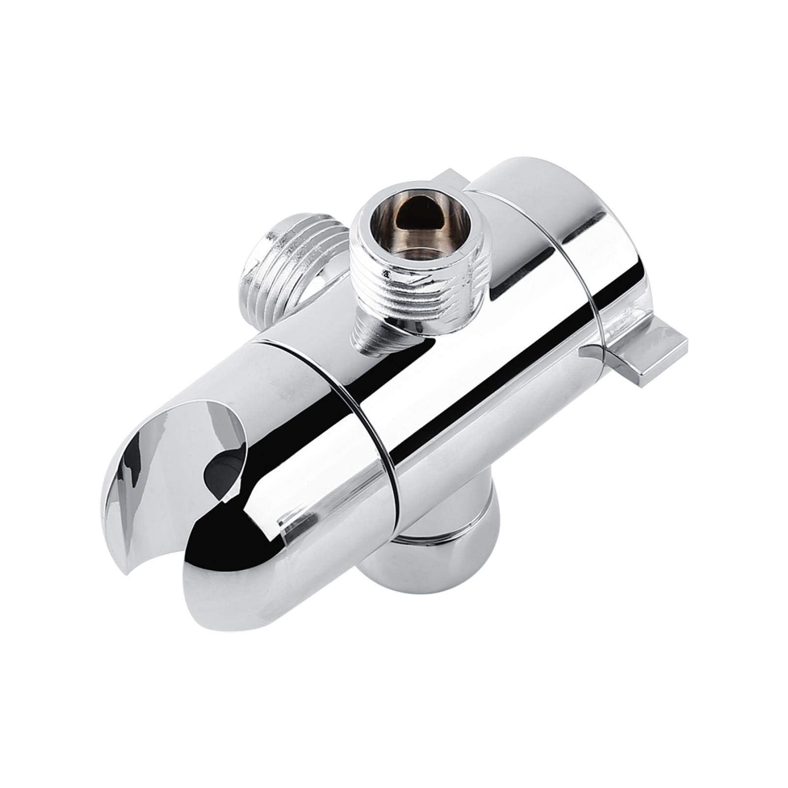 3-Way Shower Head Diverter Valve - Handheld Shower Diverter for Bathroom - Brass Shower Arm Mounting Kit - Perfect for Multi-Function Shower Systems & Bathroom Renovations