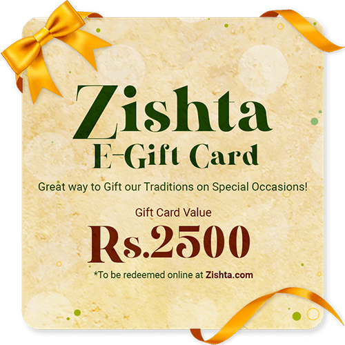 Zishta Gift Cards - Perfect for Birthdays, Holidays & Special Occasions | Thoughtful & Convenient Gift Idea