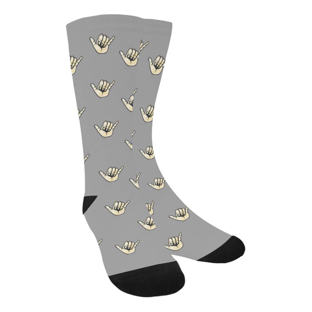 Custom Shaka Socks for Men & Women - Unisex Dress Socks for Work & Formal Wear