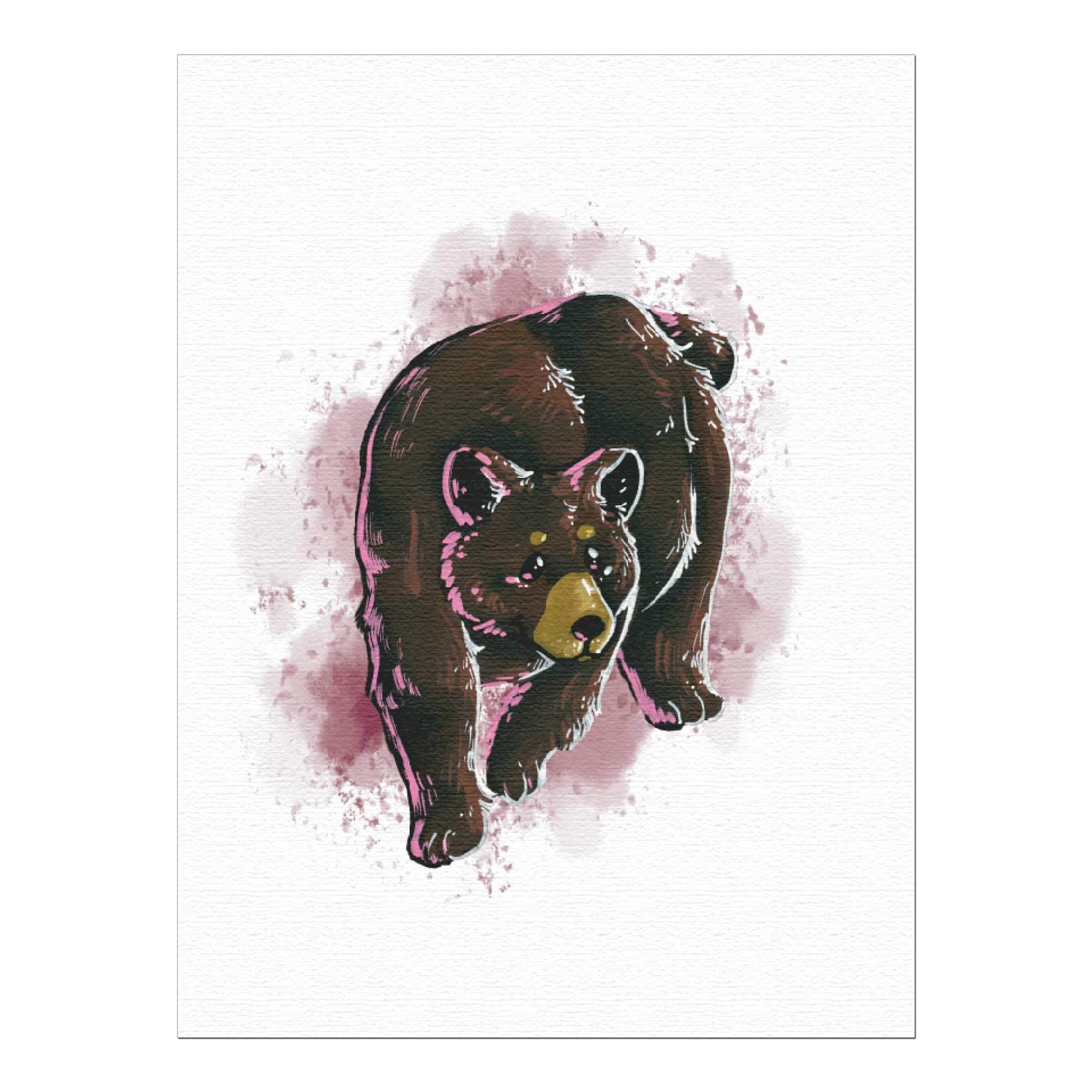 Mountain Animal Nursery Wall Art - Set of 6 Unframed 8x10 Inch Prints for Baby Room Decor | Wildlife Themed Kids Bedroom, Playroom & Nursery Wall Decorations