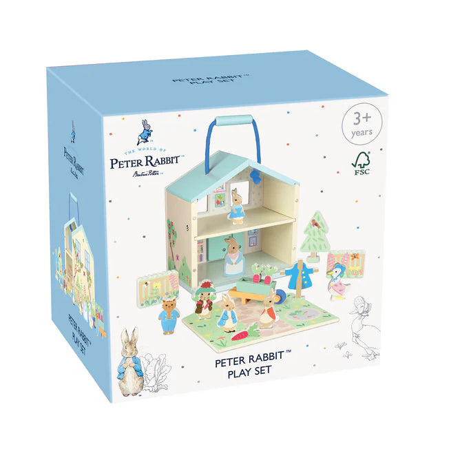Peter Rabbit™ Portable Play Set - Lightweight & Travel-Friendly Kids Toy for Indoor & Outdoor Fun - Perfect for Playdates, Road Trips & Park Adventures