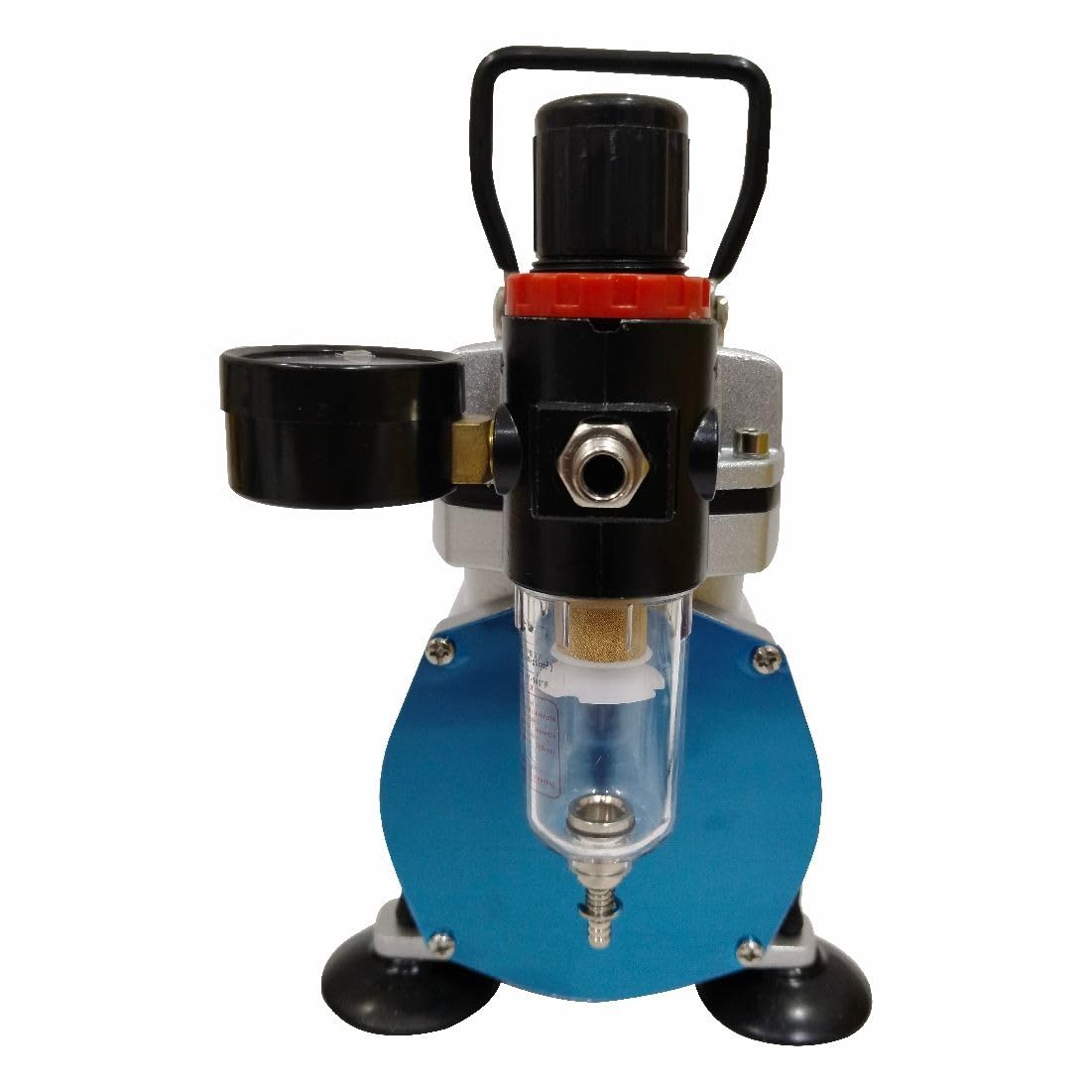 Mini Air Compressor for Airbrushing - Portable & Quiet Airbrush Kit for Makeup, Cake Decorating, Tattoo, Face & Body Painting - AS18-2 Model | Perfect for Artists, Bakers & Cosmetic Professionals