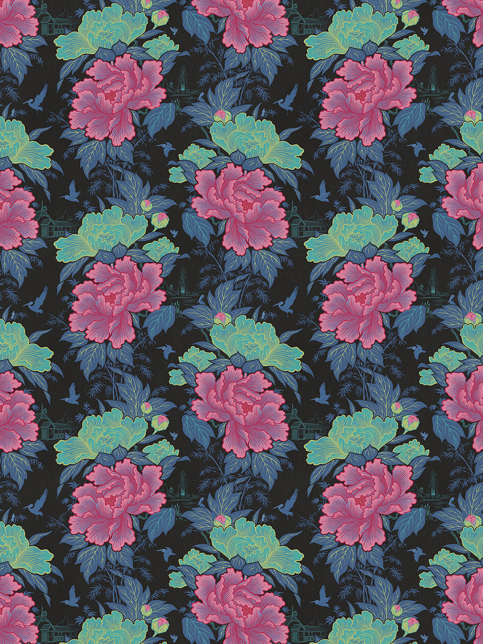 Bloomin' Marvellous Wallpaper Sample - Premium Floral Peel & Stick Wallpaper for Home Decor | Perfect for Bedroom, Living Room & Nursery Renovation