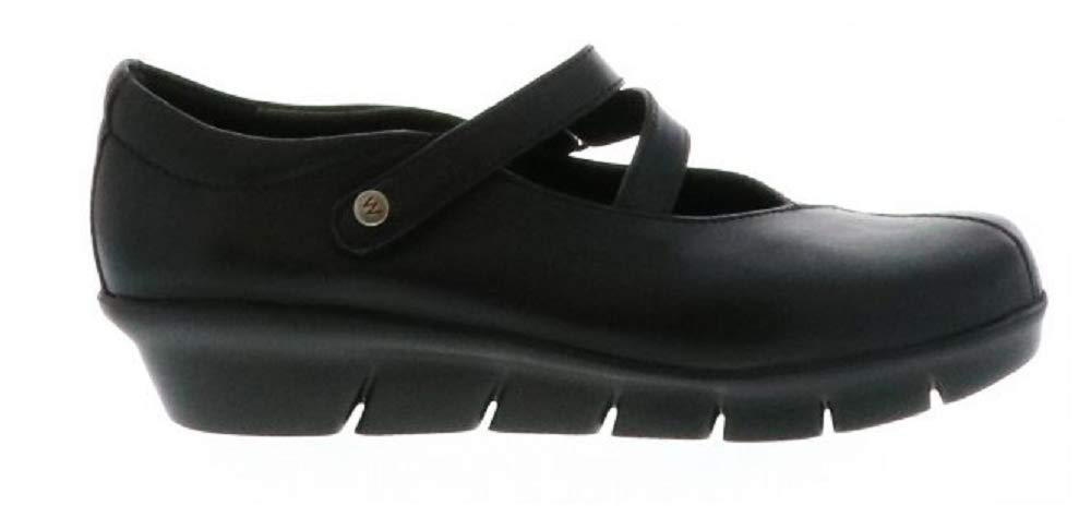 Wolky Women's Sabik Vegi Leather Black Shoes Size 38 - Comfortable Vegan Leather Slip-Ons for Casual Wear & Everyday Use