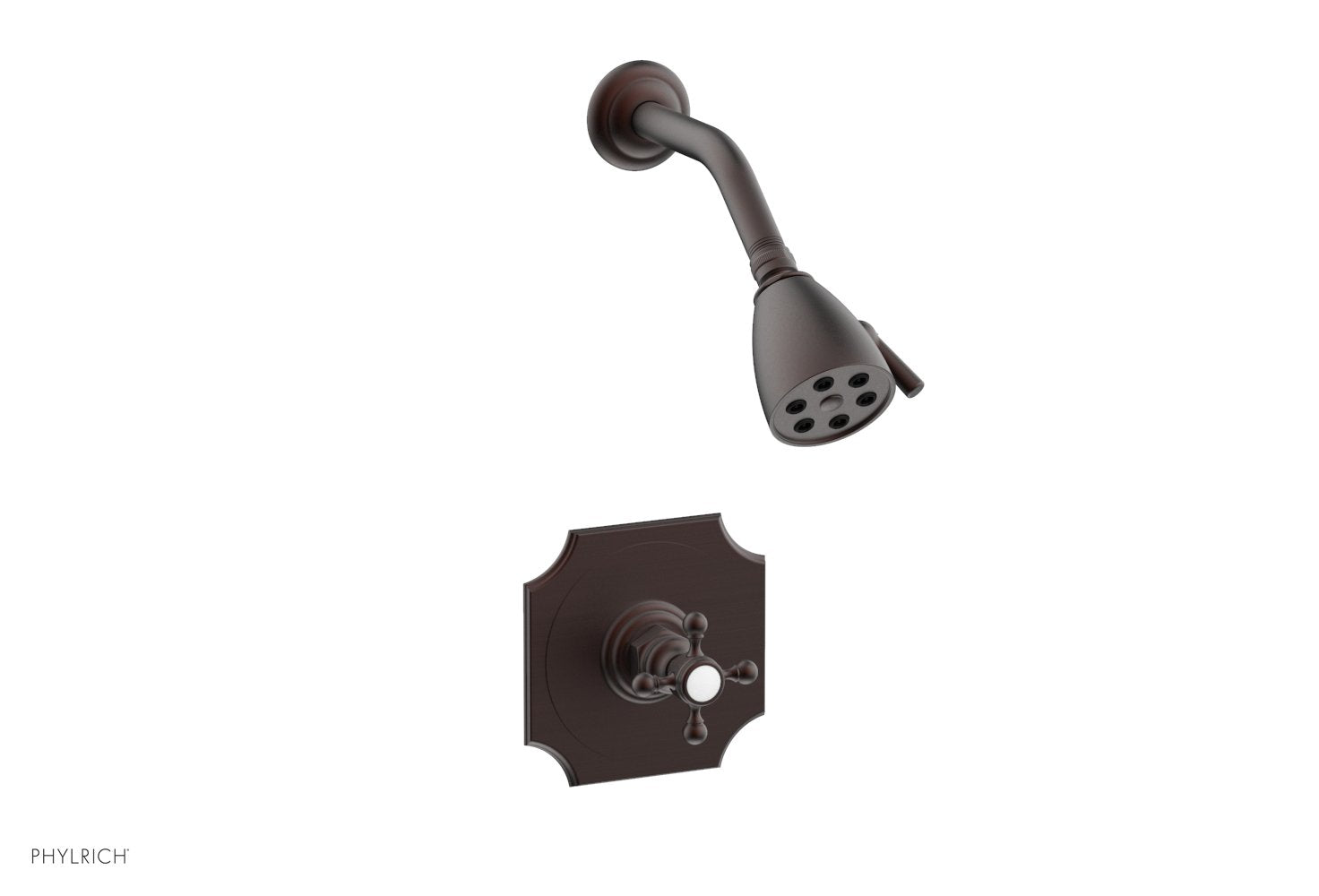 HENRI Pressure Balance Shower Set with Cross Handle - Model 161 21 | Perfect for Bathroom Renovation & Modern Home Upgrade