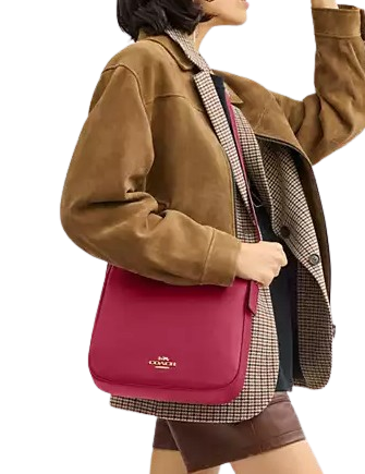 Coach Ellie File Bag - Stylish Leather Document Organizer for Work & Travel | Perfect for Professionals, Business Meetings & Office Essentials