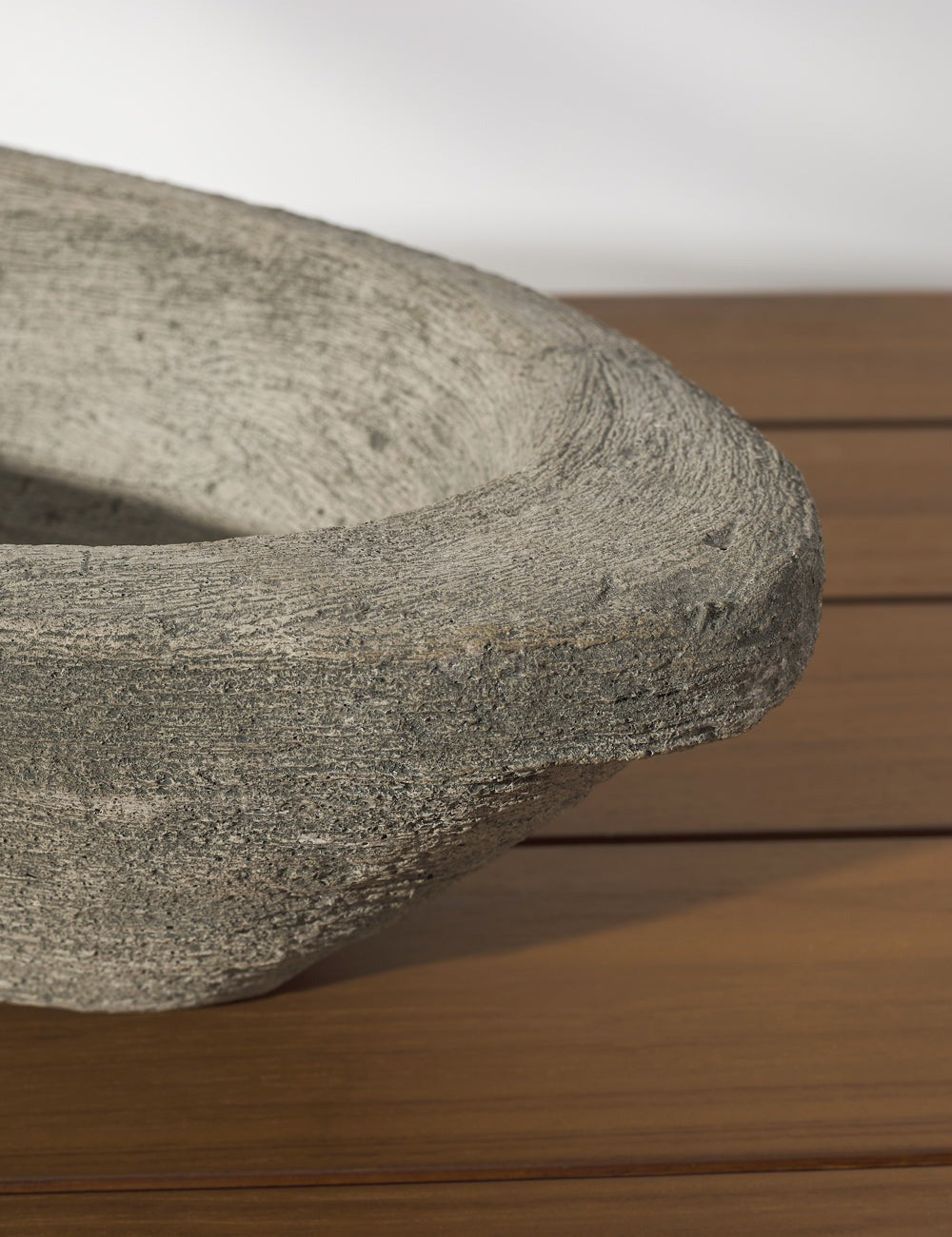 Cast Stone Tabletop Planters by Campania International - Elegant Indoor/Outdoor Decorative Plant Pots for Home, Garden & Patio