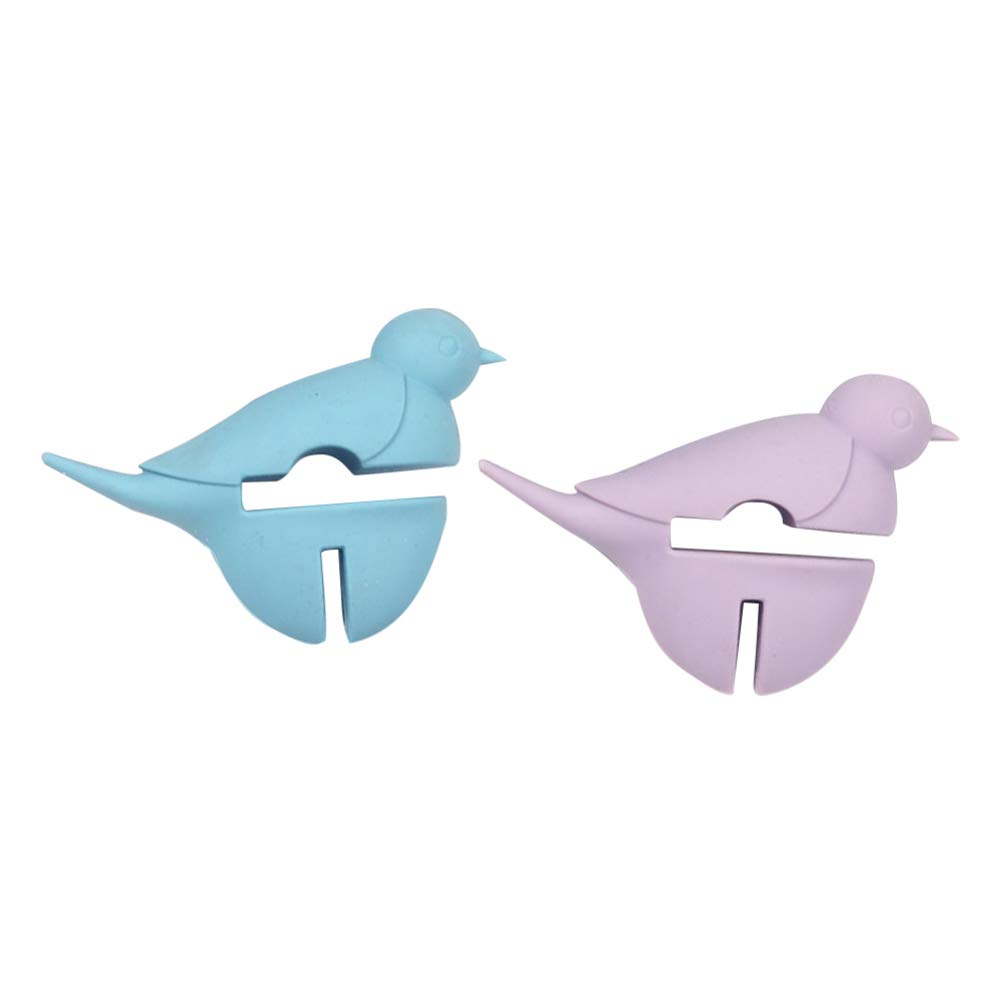 2-Pack Spill-Proof Pot Clips - Non-Slip Cooking Utensil Holder & Pot Overflow Stopper for Safe Cooking | Perfect for Stovetop, Camping & Kitchen Use