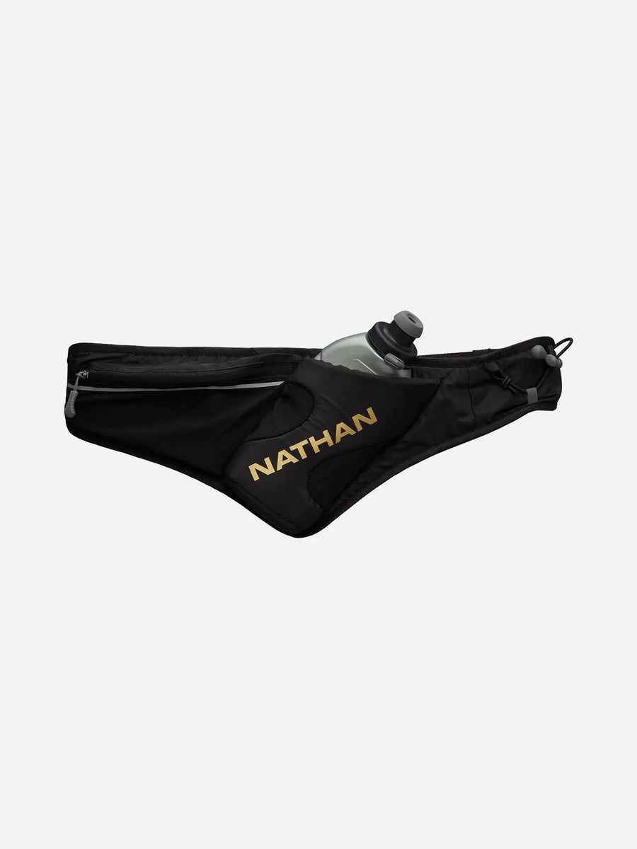 Peak Hydration Waist Pack for Running & Hiking - Lightweight Water Bottle Holder Belt with Adjustable Strap (Black) - Perfect for Outdoor Activities, Travel & Gym Workouts