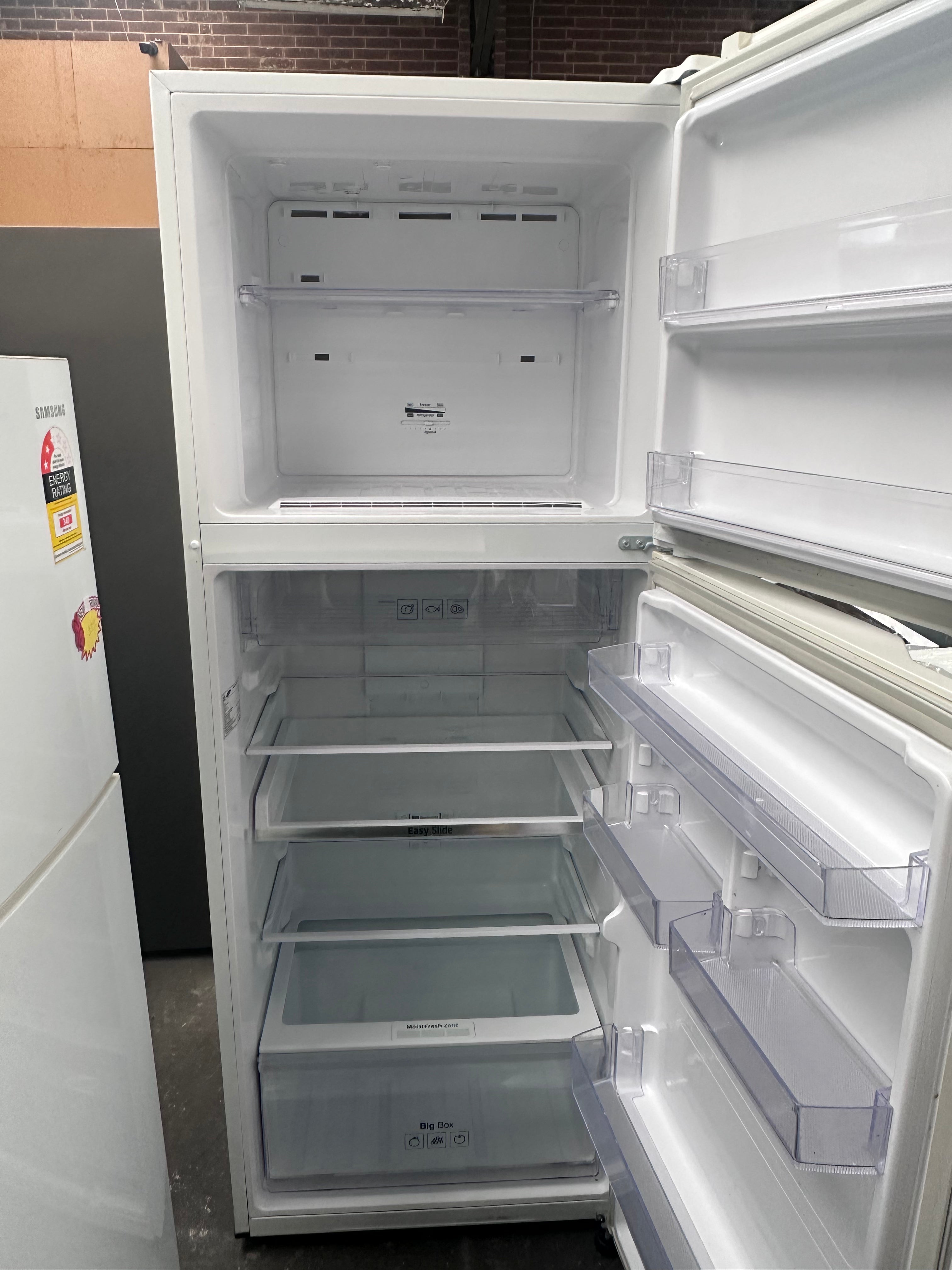 Samsung 415L Top Mount Refrigerator - Energy Efficient, Frost Free, Spacious Design [Certified Refurbished] | Perfect for Kitchens, Apartments & Small Families