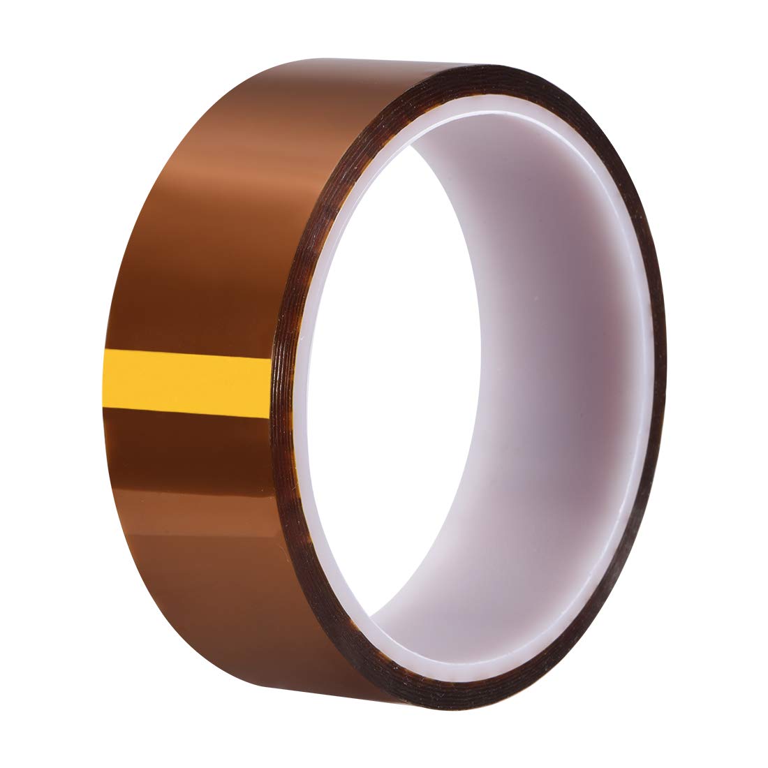 High Temperature Heat Resistant Tape - 30mm x 27m (88ft) Polyimide Film Adhesive for Heat Transfer, PCB Repair & Electronics Insulation - Ideal for 3D Printing, Soldering & Industrial Applications