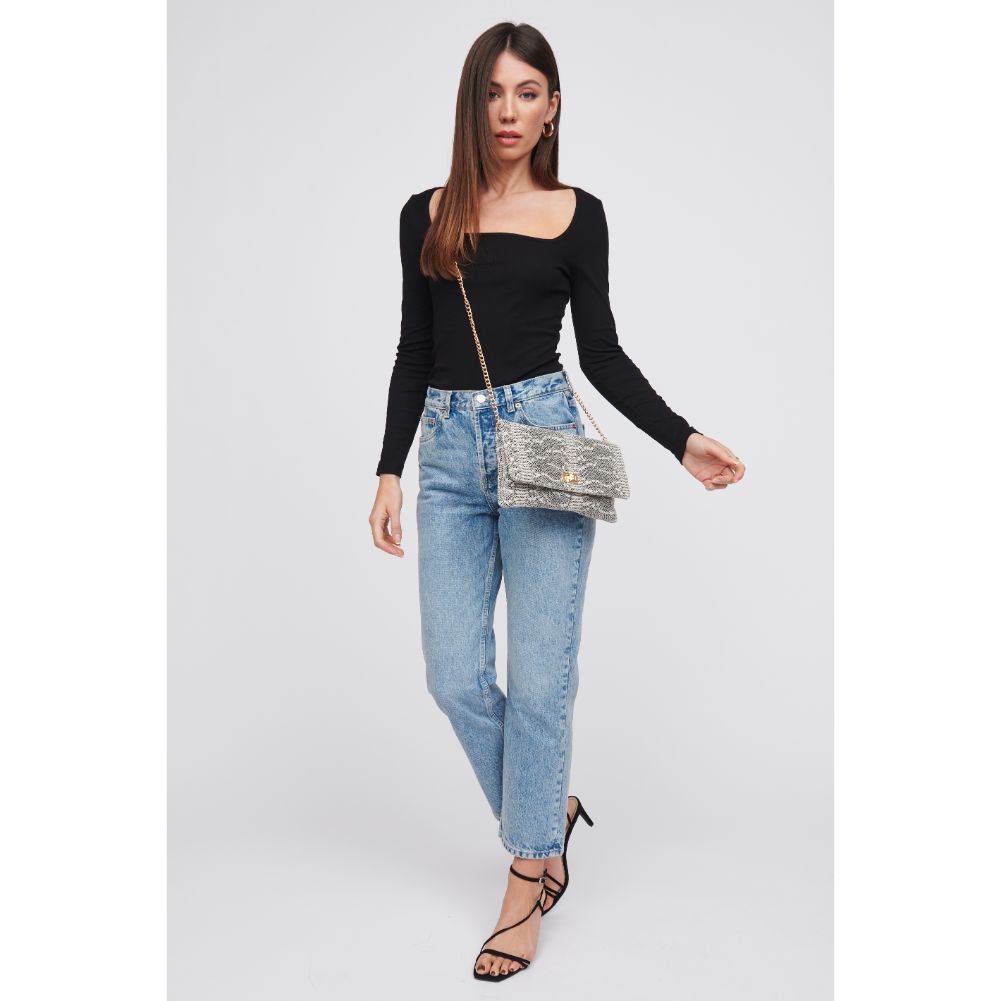 Rykard Snake Clutch - Stylish Reptile Print Handbag for Women | Perfect for Parties, Night Out & Fashion Events