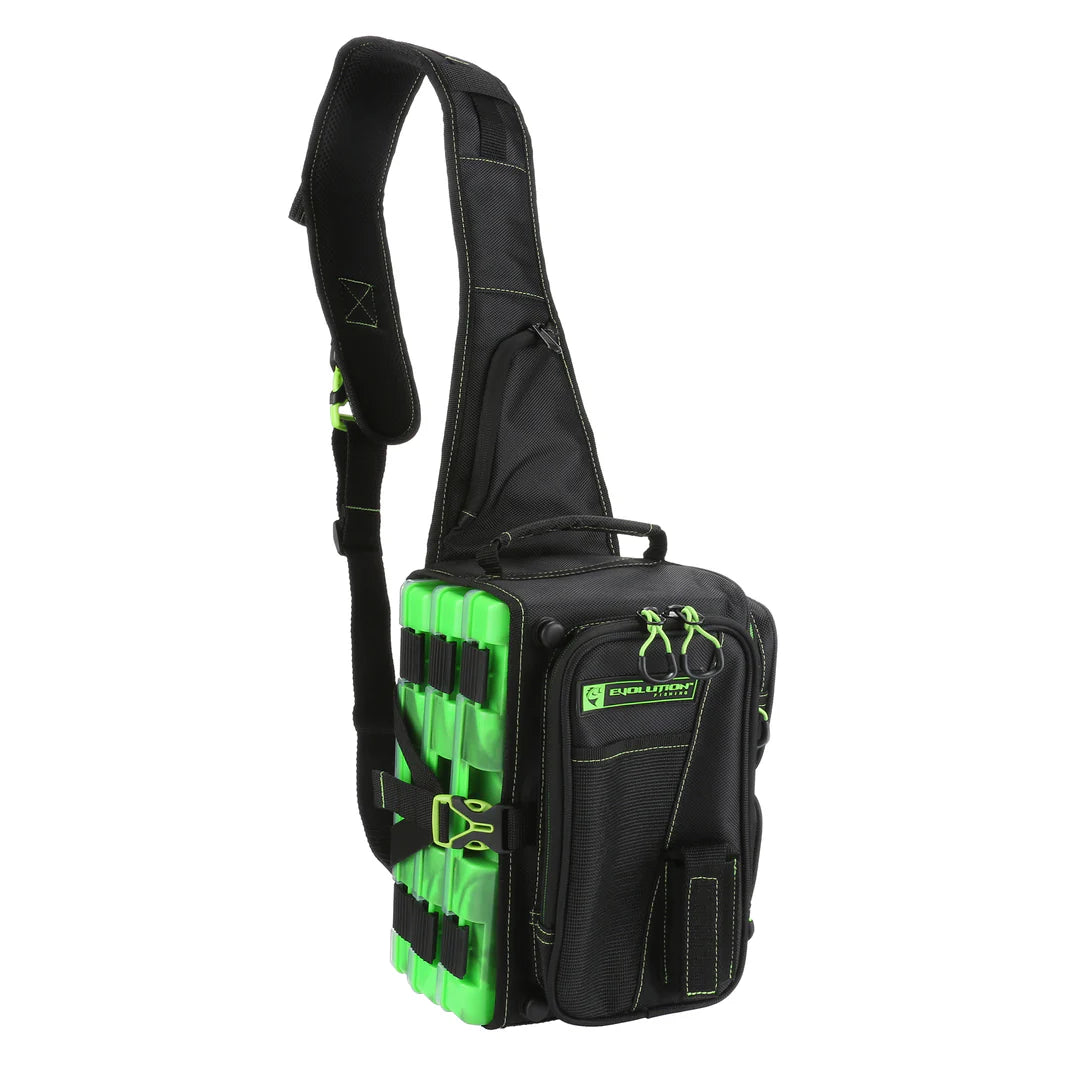 Evolution Drift Tackle Sling - Premium Fishing Gear for Saltwater & Freshwater Anglers - Perfect for Kayak Fishing, Boat Trips, and Shore Casting