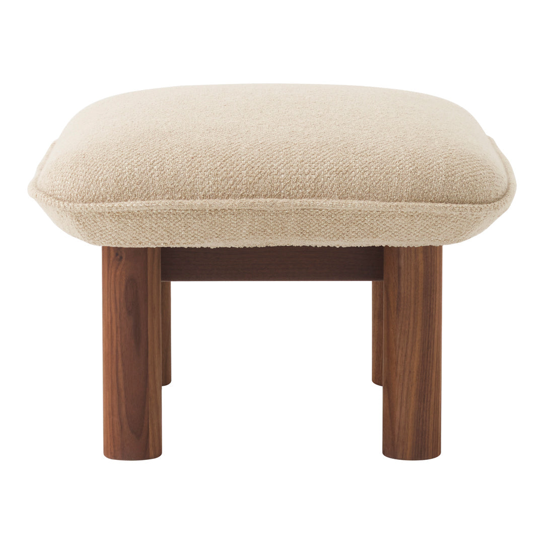 Brasilia Ottoman - Modern Round Storage Ottoman with Lift Top, Upholstered Footrest & Coffee Table - Perfect for Living Room, Bedroom & Home Decor
