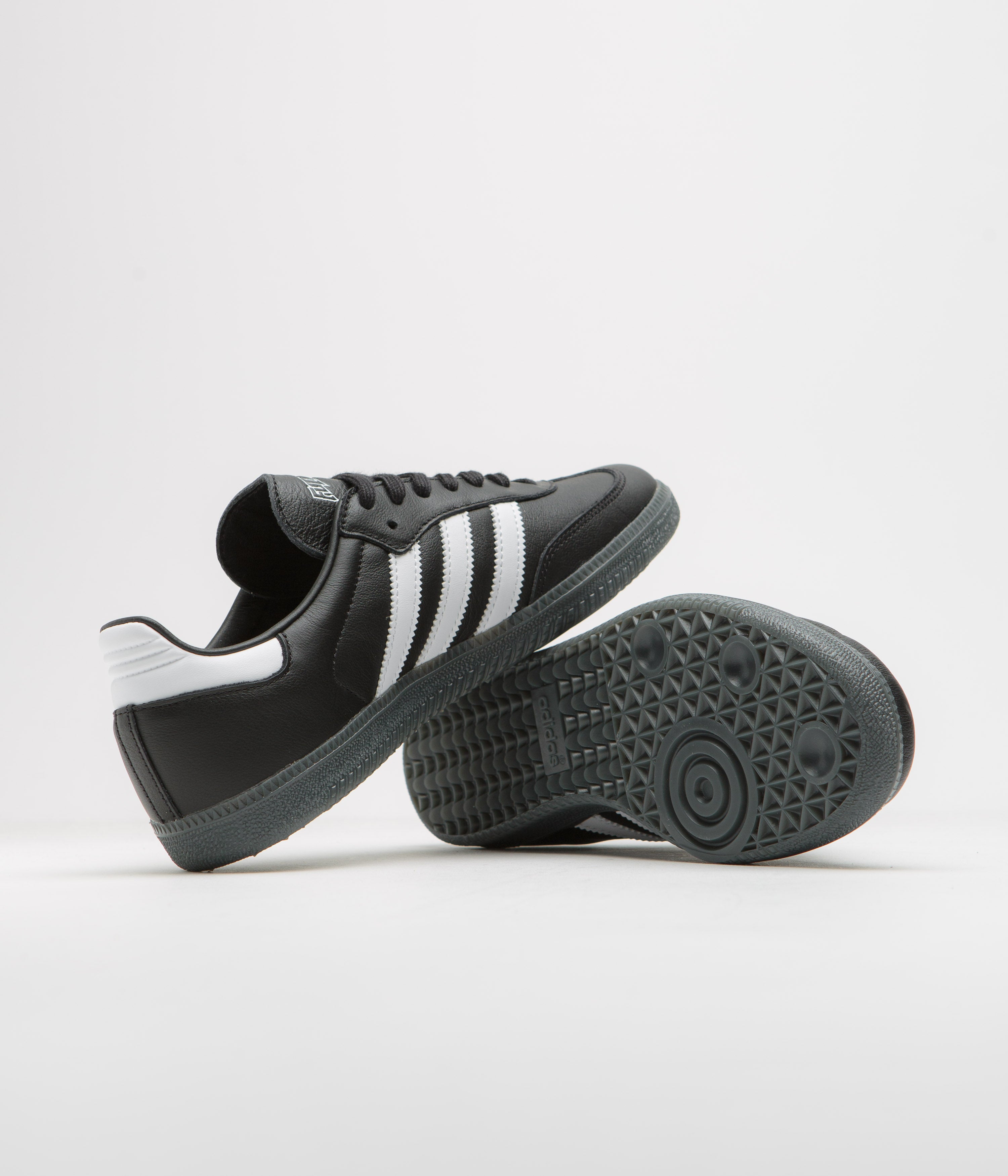 Adidas x Fucking Awesome Samba Sneakers - Core Black/FTWR White/Gold Metallic - Men's Streetwear Shoes for Casual Wear & Skateboarding