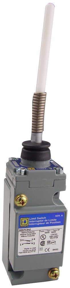 Heavy Duty NEMA Limit Switch 9007C54J - 1 Pole Full Size with Wobble Stick Delrin Head by Telemecanique Sensors | Industrial Automation & Machinery Safety Equipment