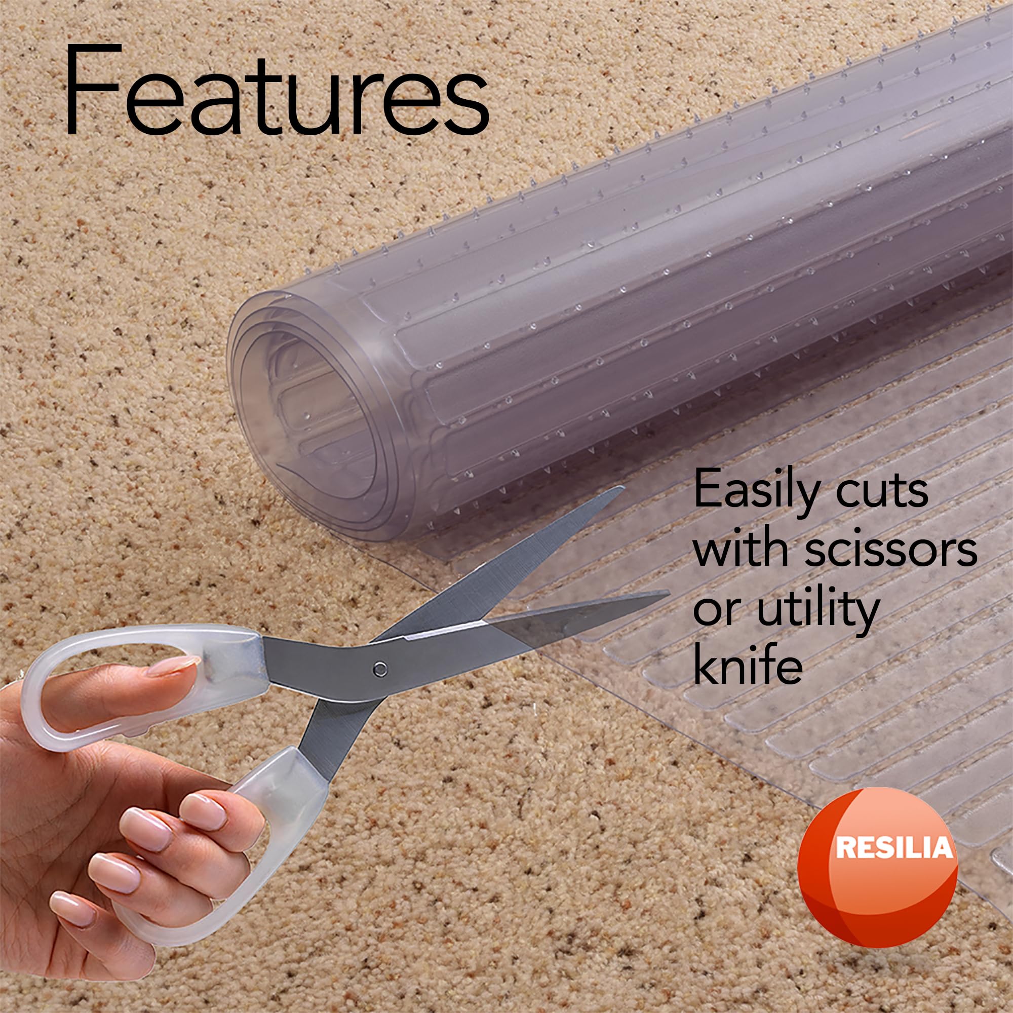 RESILIA Deep-Pile Carpet Runner - 48