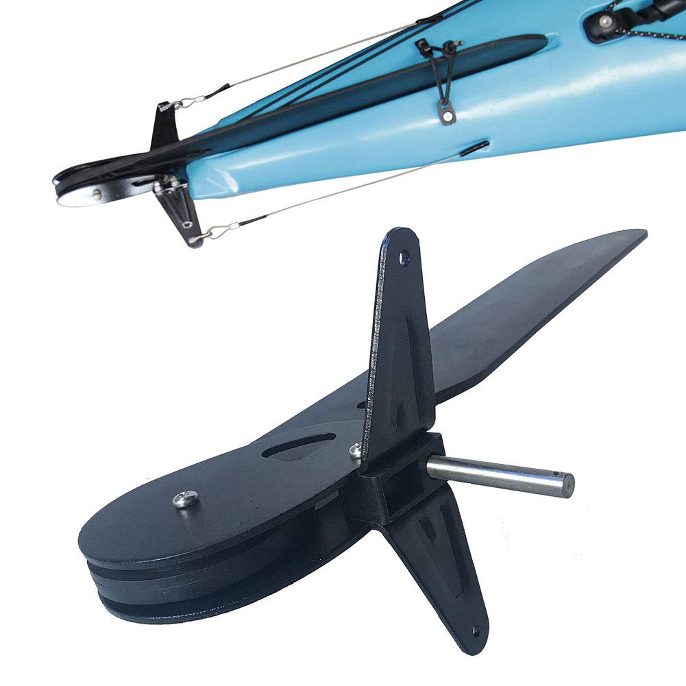 Kayak Rudder Kit w/Steering System for Sea Kayak & Canoe - Marine Boat Parts