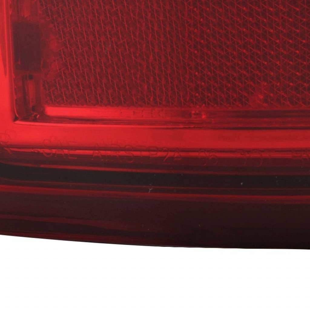 Xtune LED Tail Lights for Chevy Silverado 1500/2500/3500 (1999-2002) - Pair with Sequential Turn Signals | ALT-ON-CS99-LED-RC | 5008831 | Upgrade Your Truck's Style & Safety for Night Driving