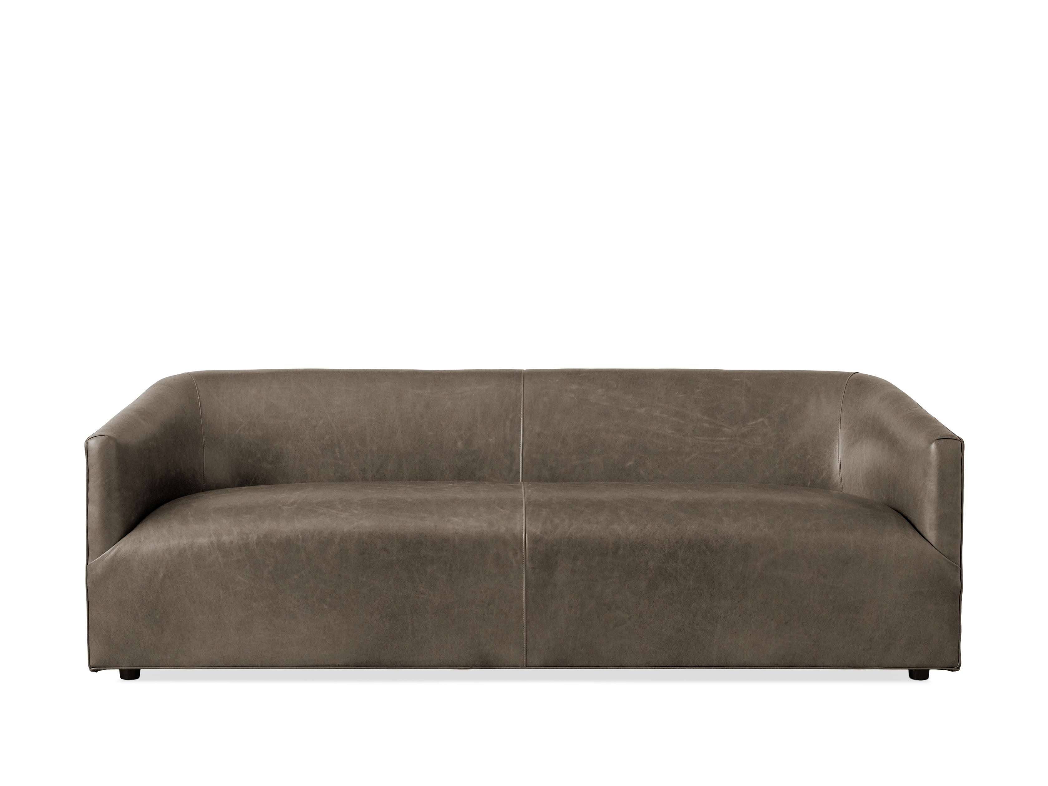 Ellison Genuine Leather Sofa - Modern Luxury Living Room Furniture for Home & Office - Perfect for Relaxing, Entertaining & Stylish Decor