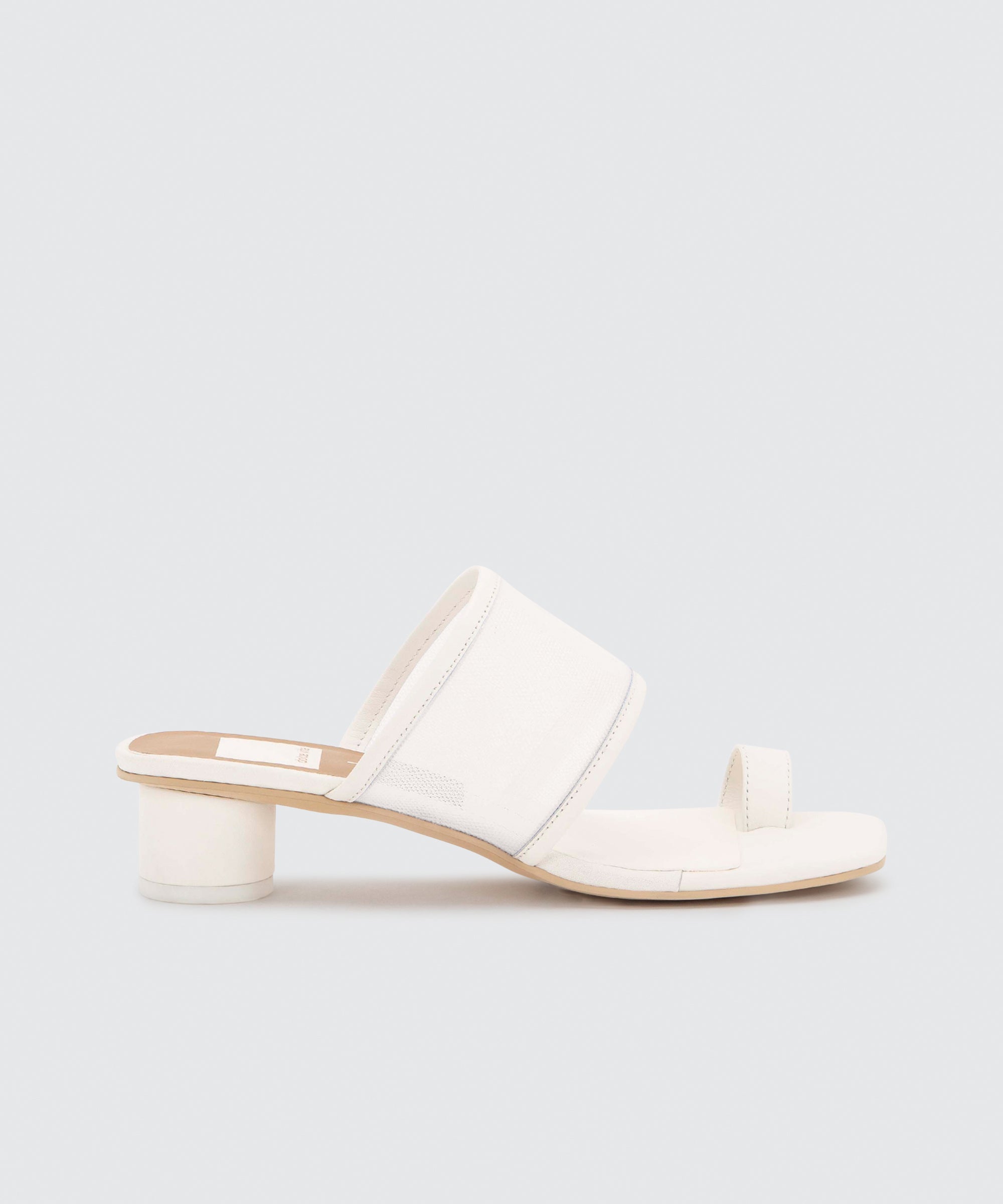 BAYSE Women's White High Heels - Elegant Stiletto Pumps for Weddings, Parties & Office Wear